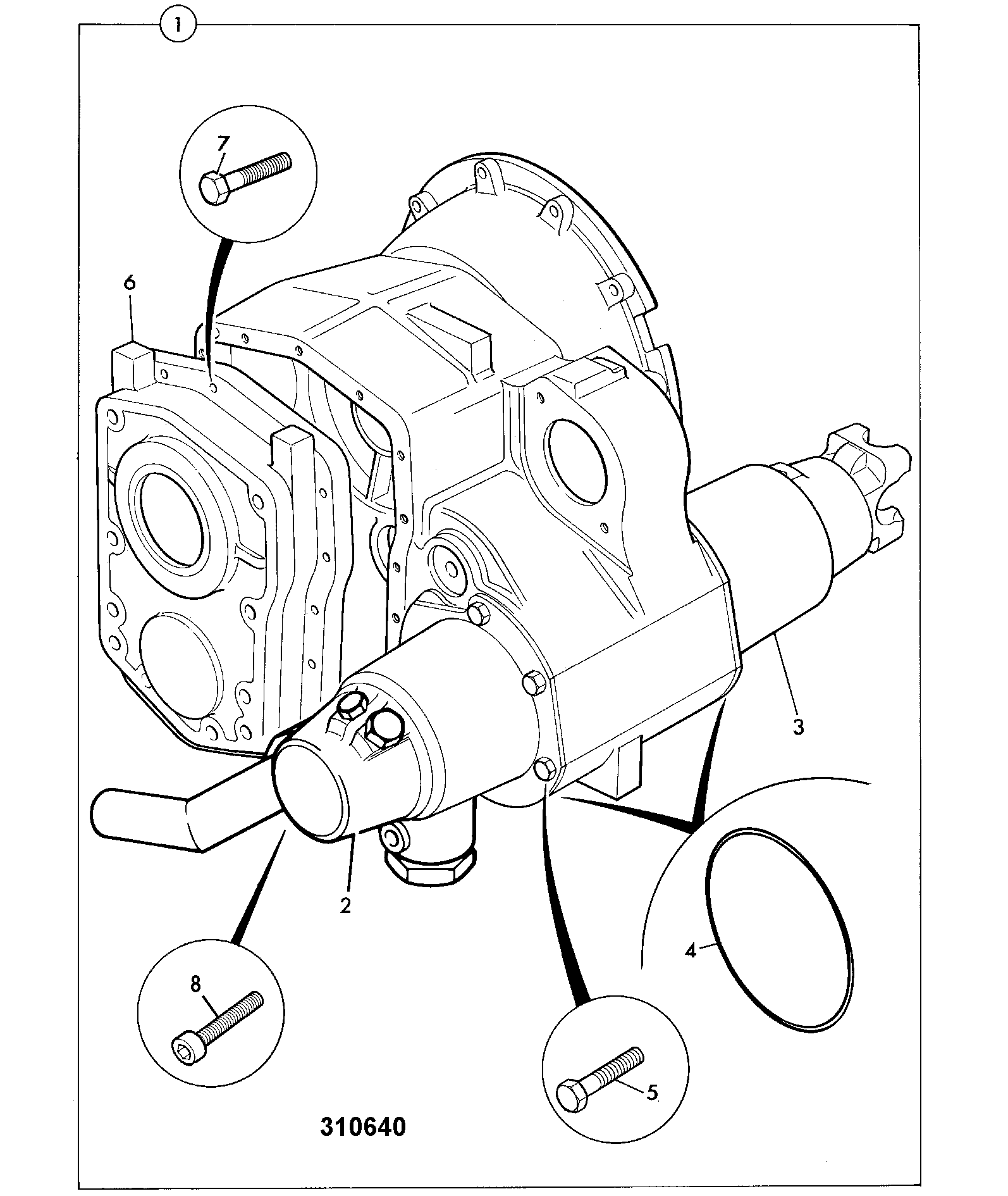 Кольцо уплотнительное 828/00258 JCB