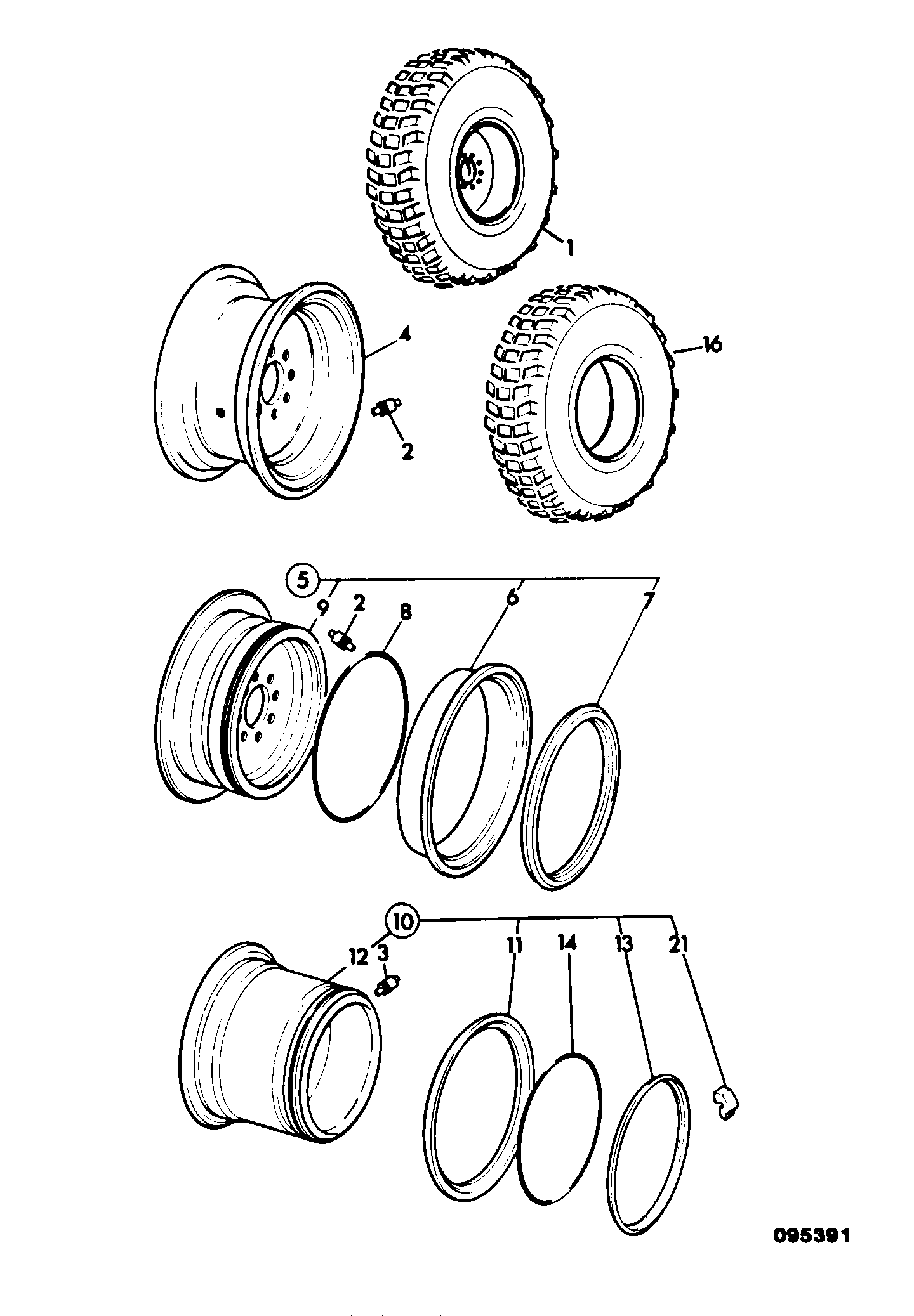 Колесо 41/903300 JCB