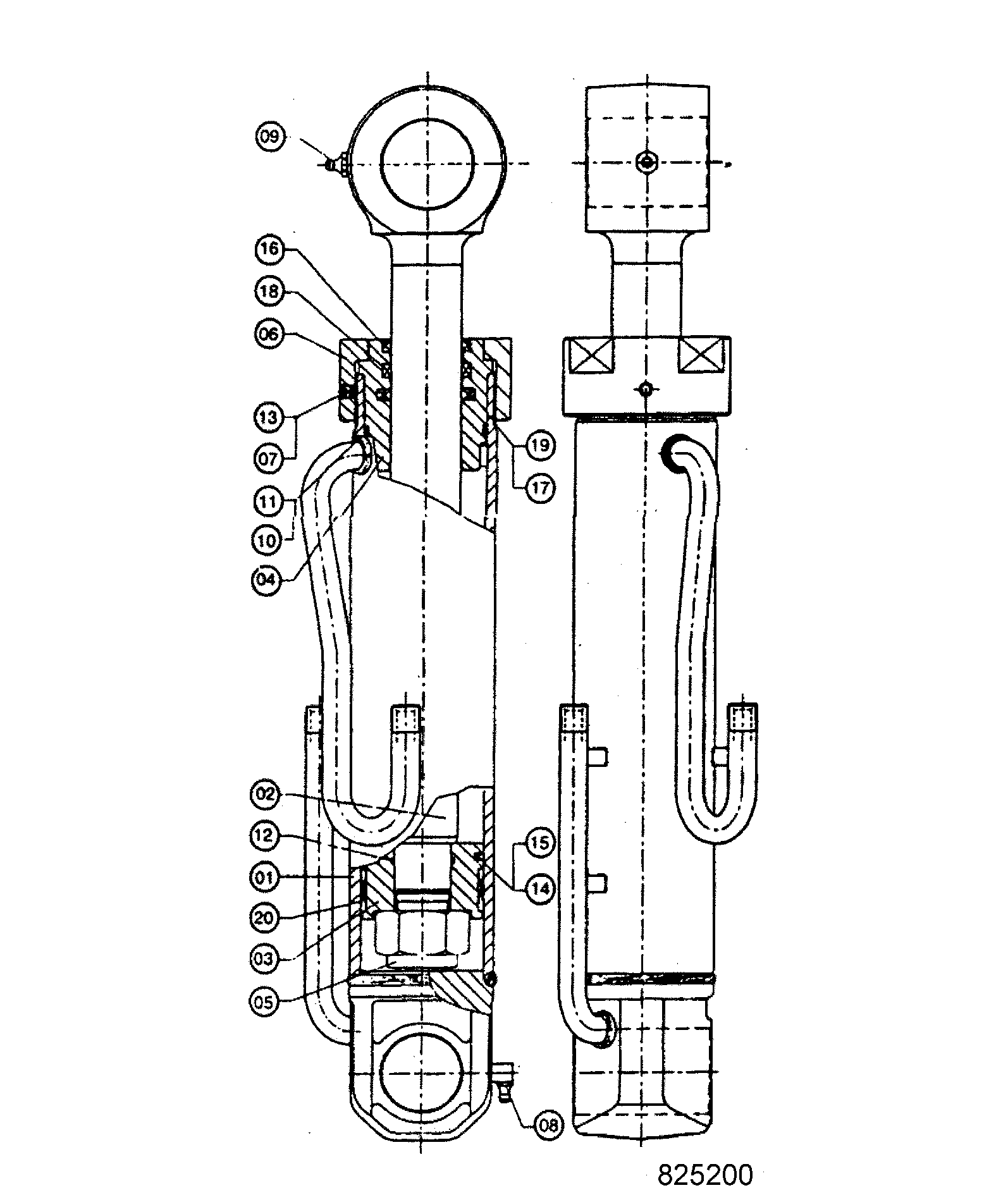 Стеклоочиститель 550/40959 JCB