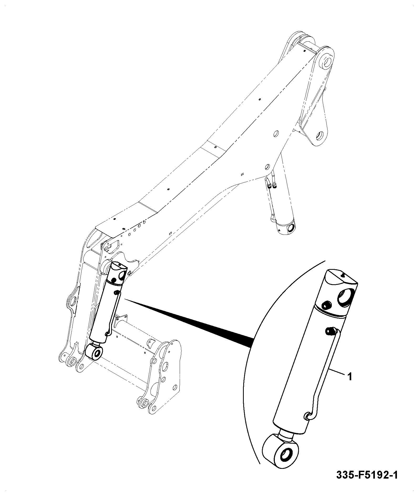Корпус 336/A0553 JCB