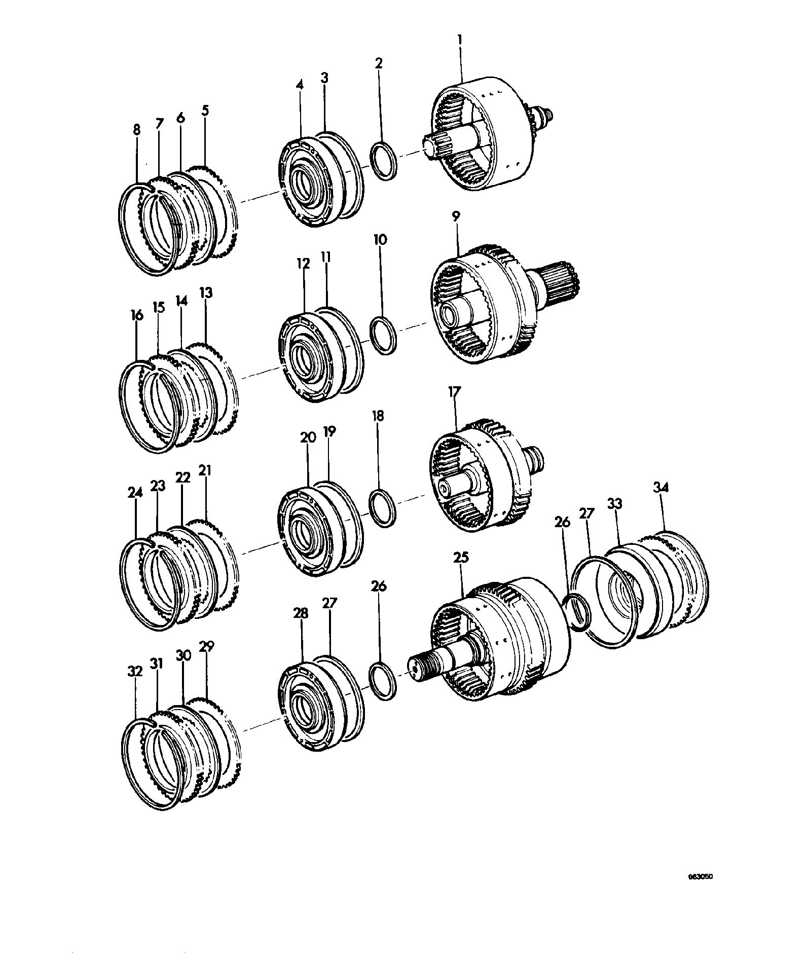 уплотнение 237032 JCB