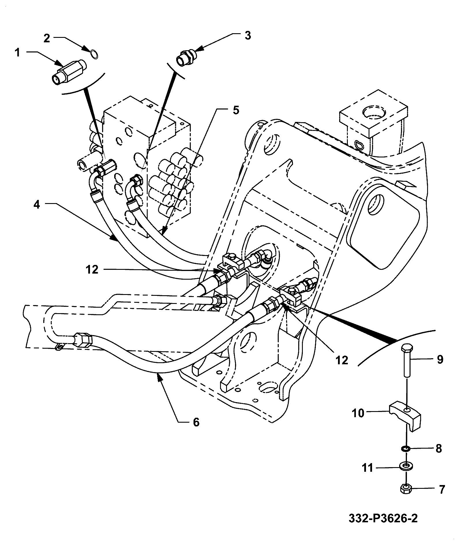 Шланг 229/00233 JCB