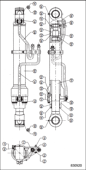 Труба 550/43379 JCB