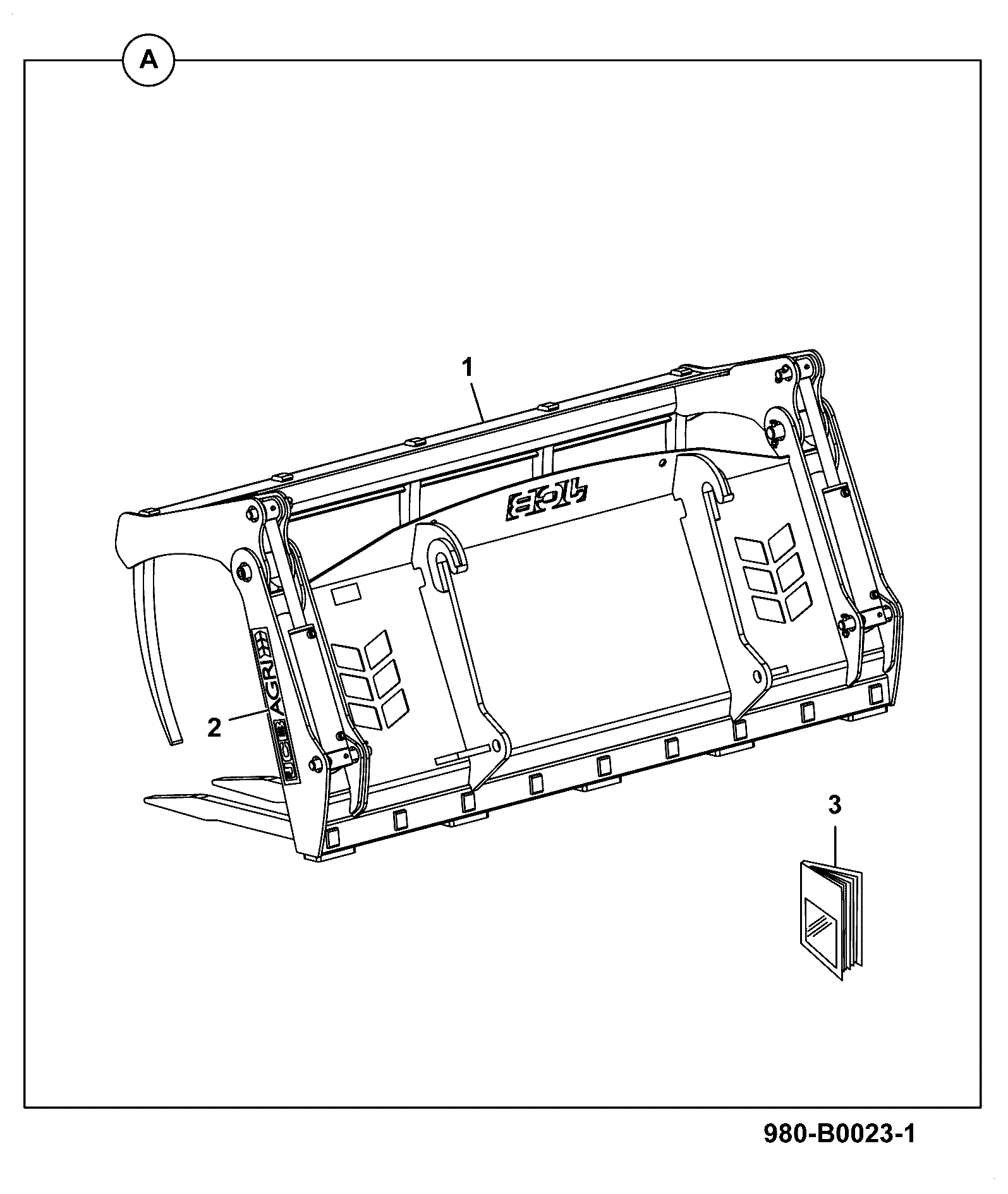 Сборка 980/B0023 JCB