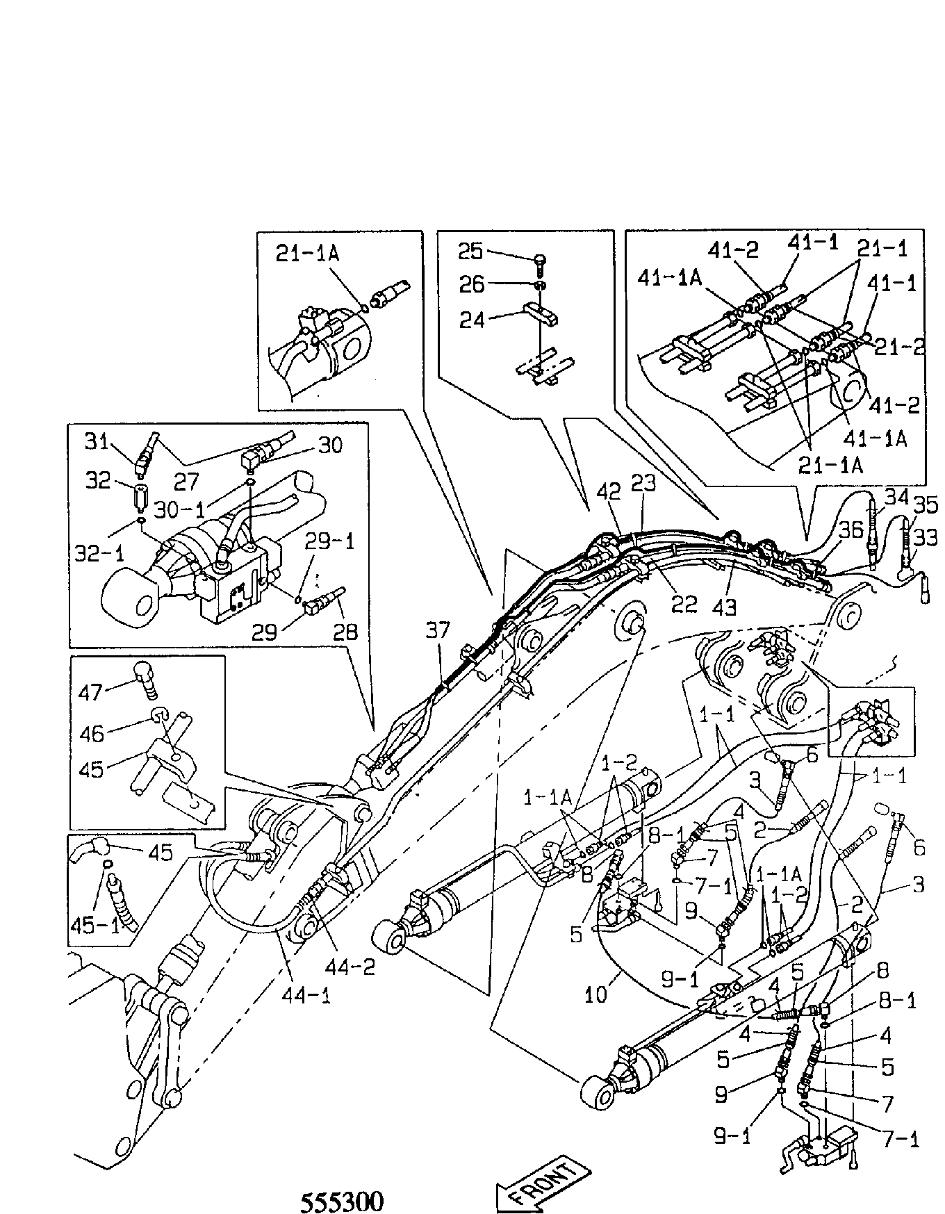Шланг KBV0902 JCB