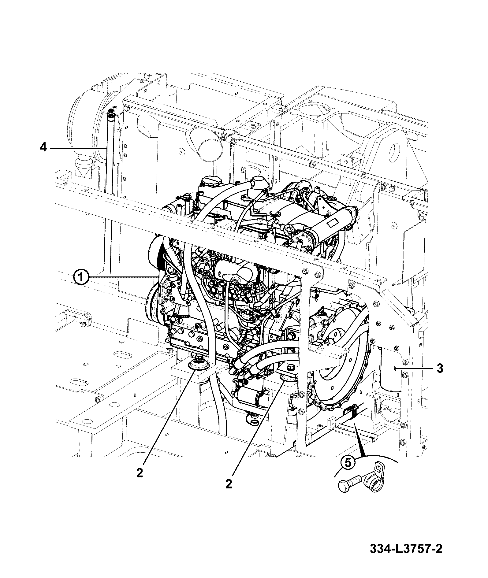 Сборка 334/L3701 JCB