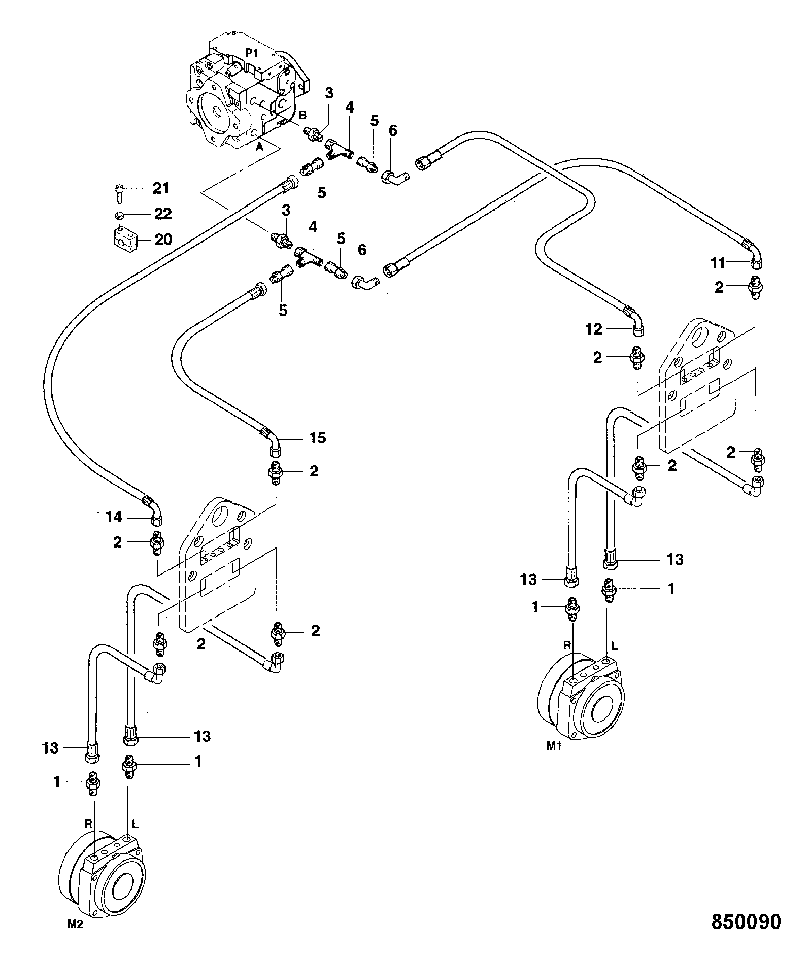 Шланг 2883/36870 JCB
