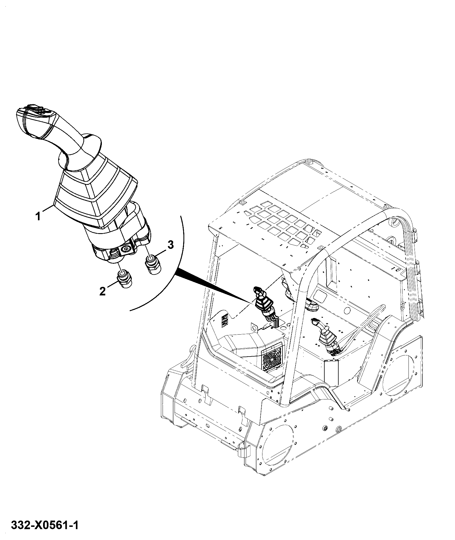 Клапан 332/X7622 JCB