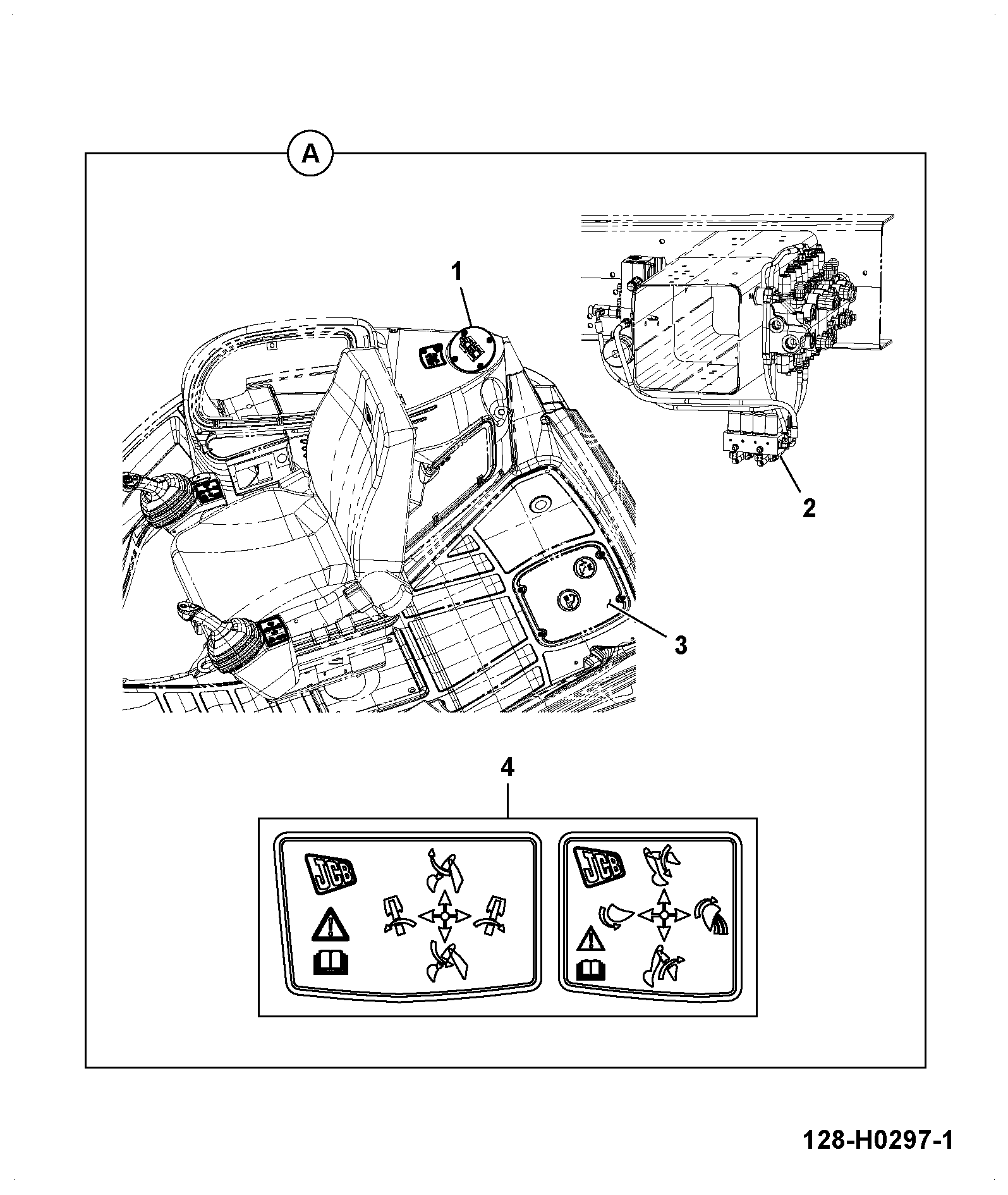 Установка 128/15734 JCB