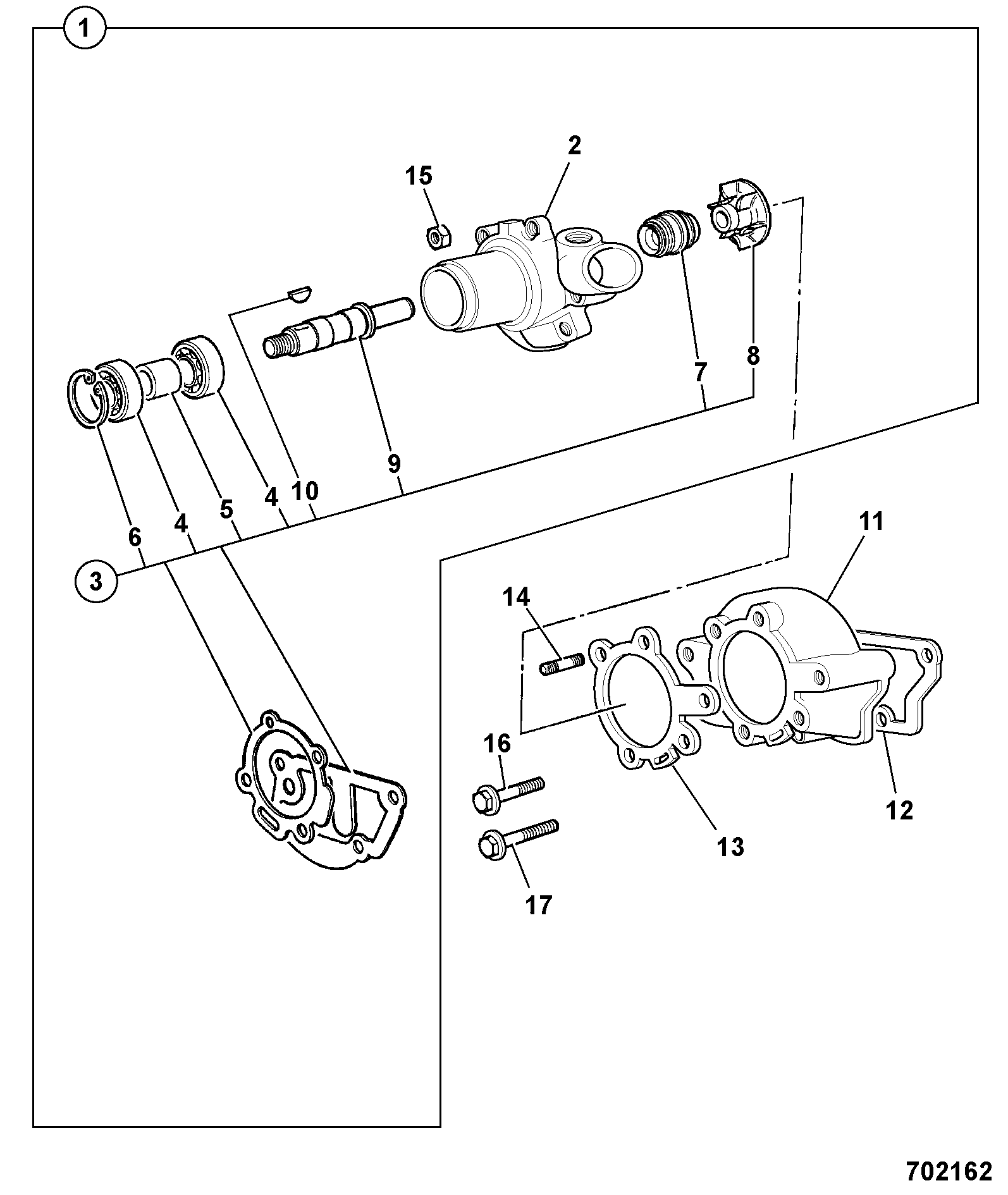 Комплект 02/103758 JCB