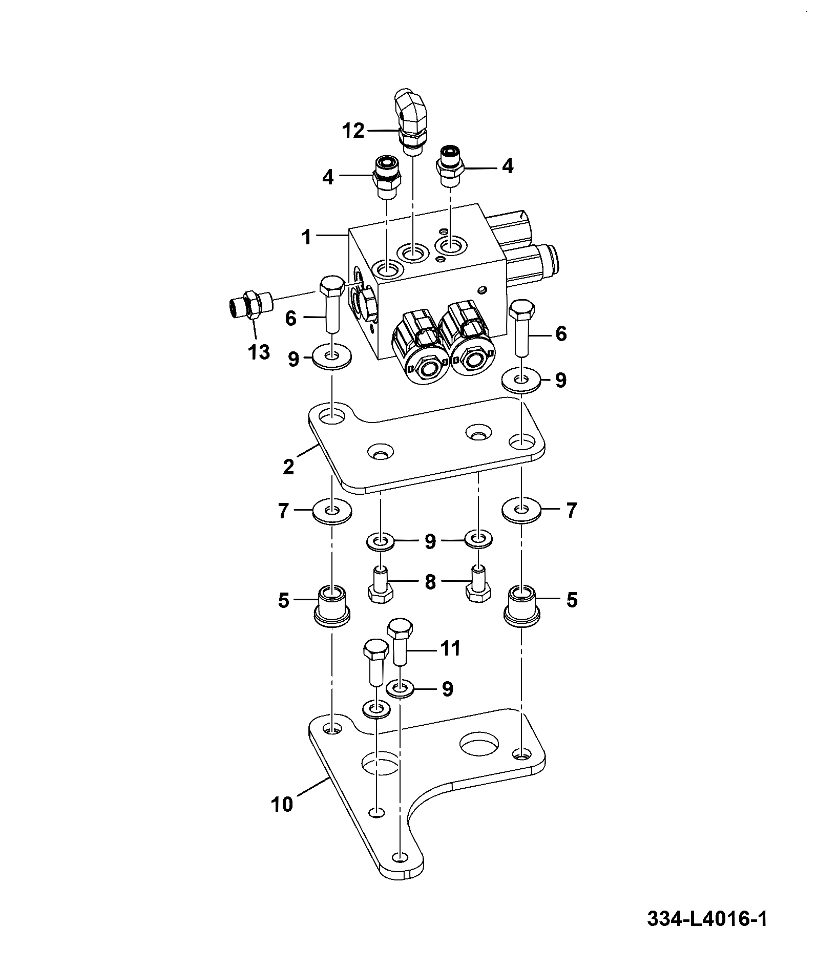 Клапан 333/L3922 JCB