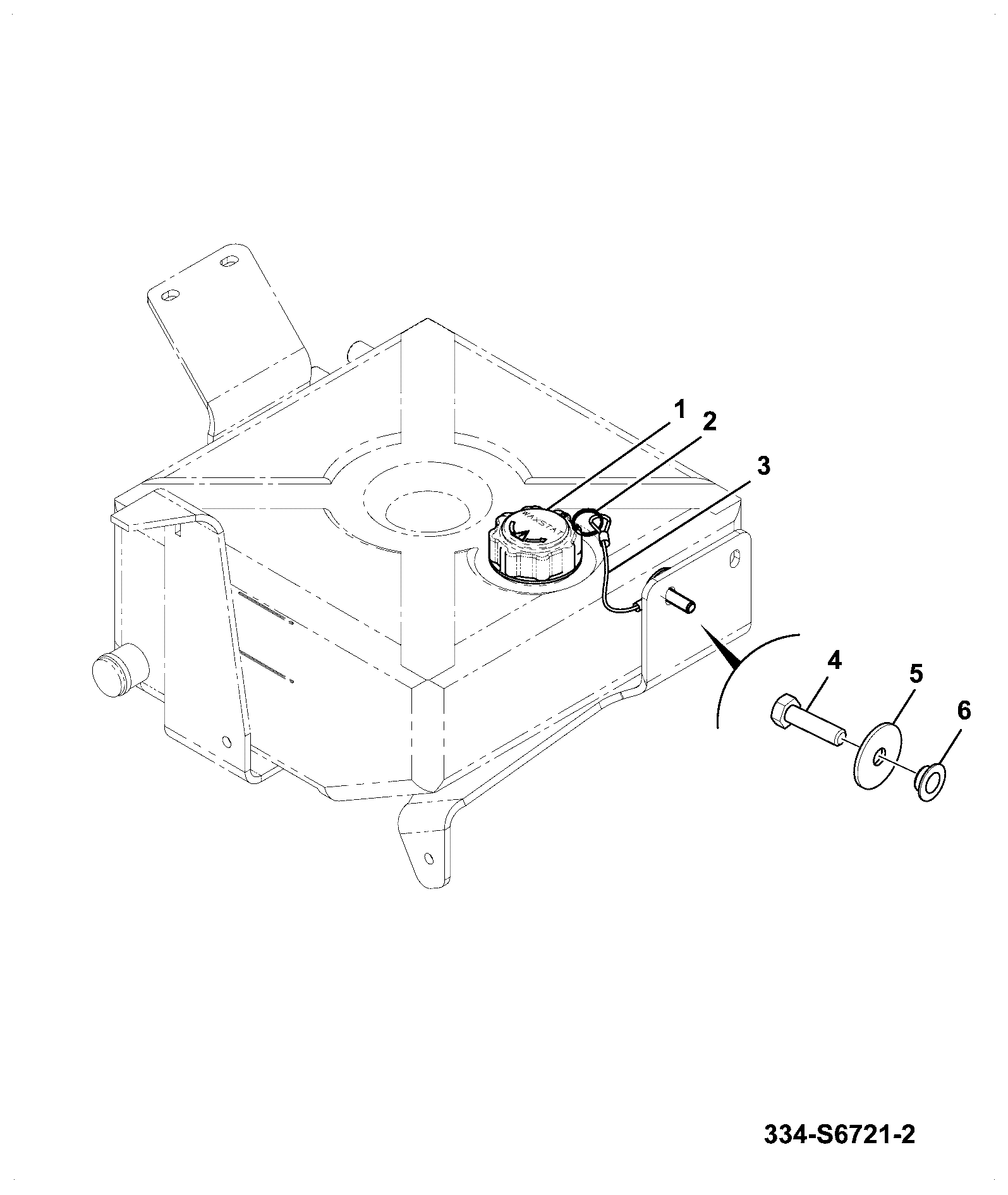 Колпачок 332/G4994 JCB