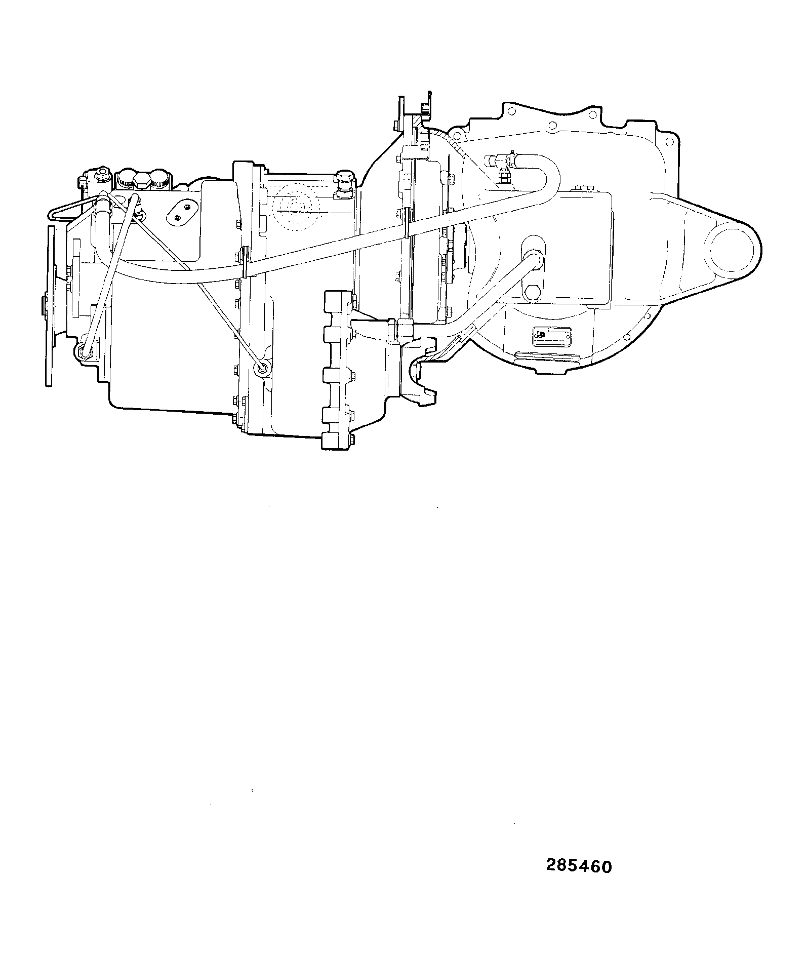 Трансмиссия 455/M0464 JCB