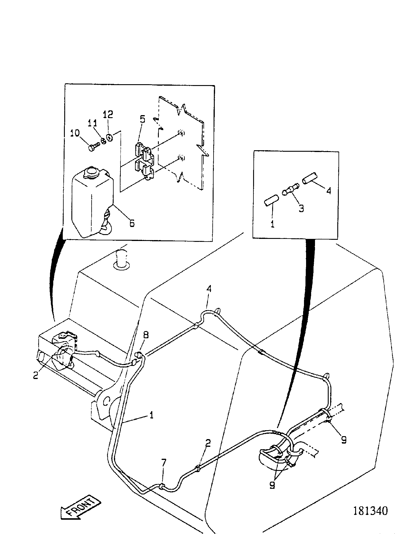 Втулка уплотнительная KHR1192 JCB