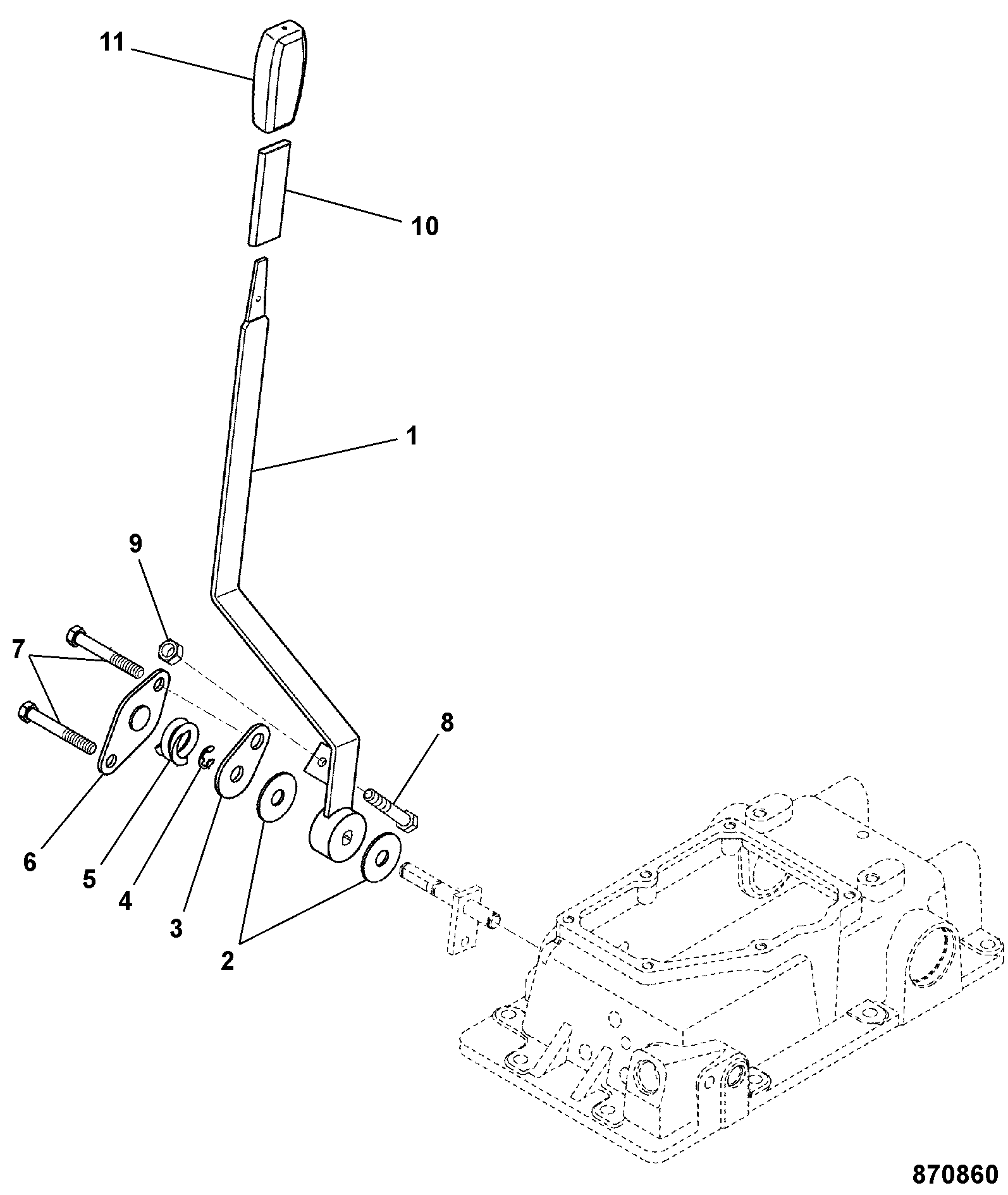 Пластина 353/02782 JCB