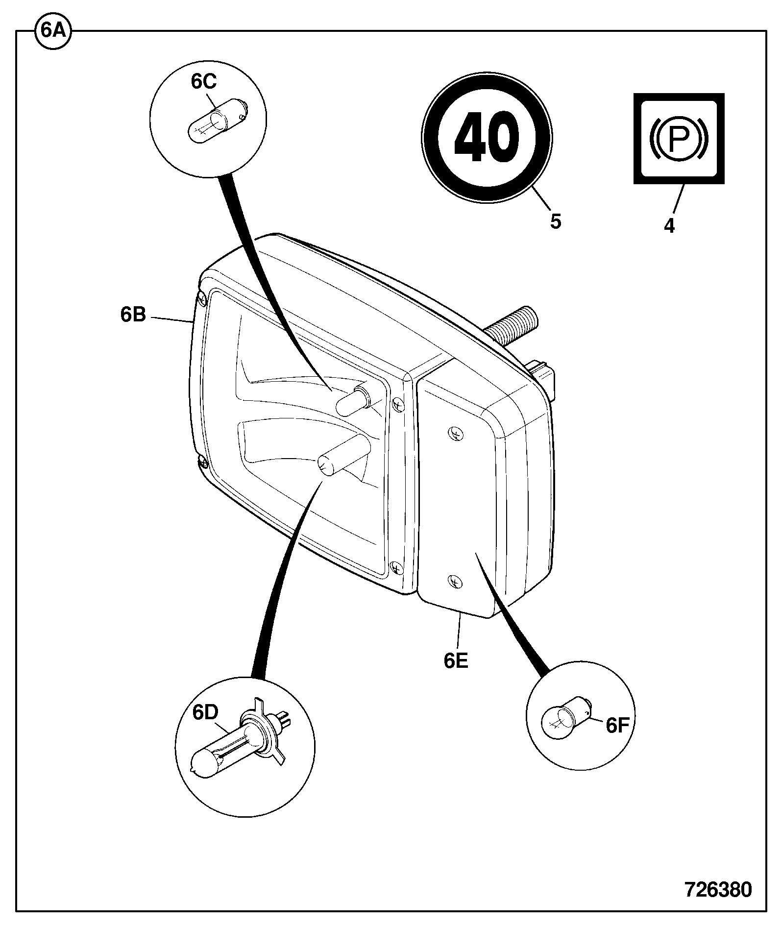 Комплект 296/02398 JCB