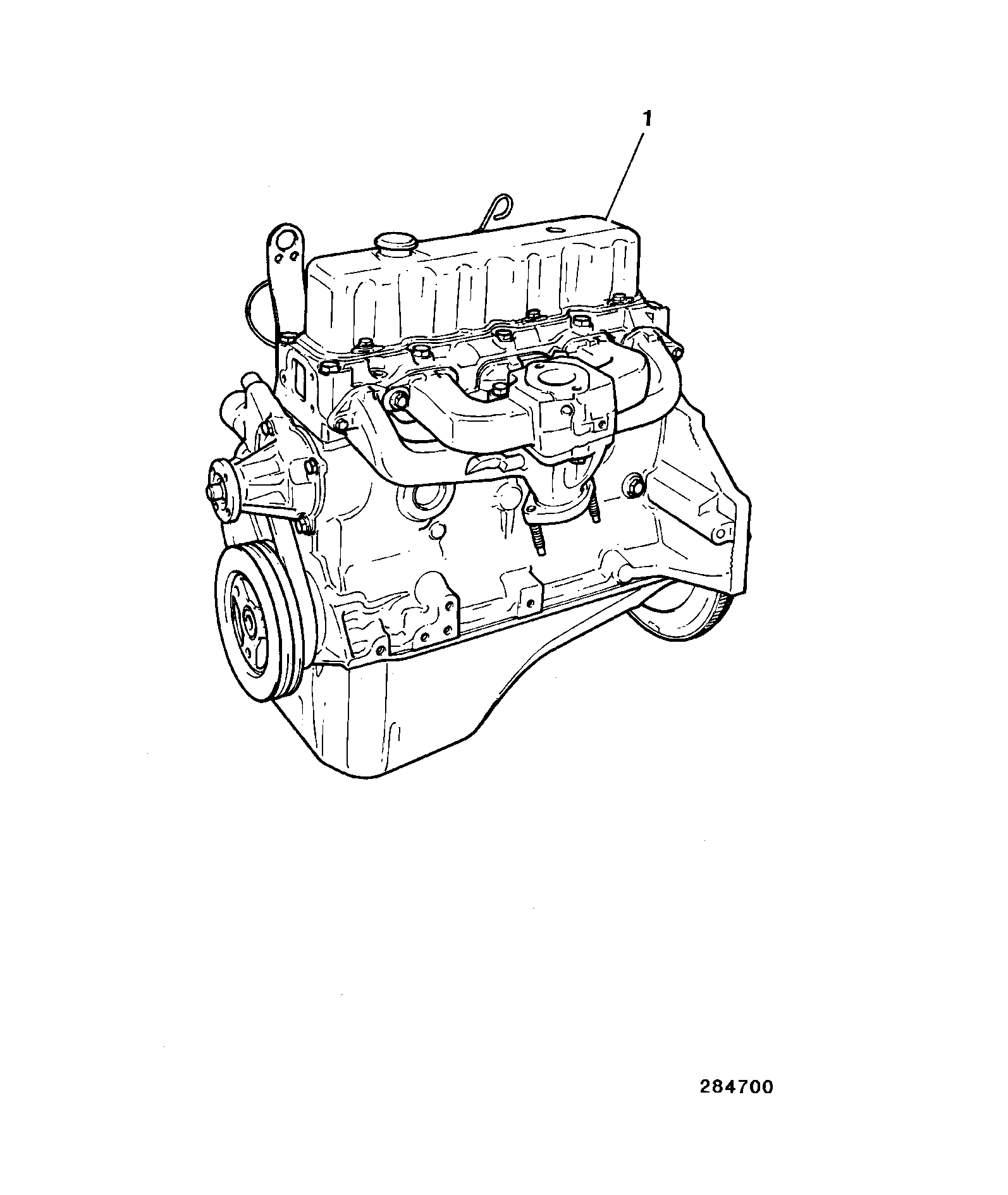 Двигатель 01/920100R JCB
