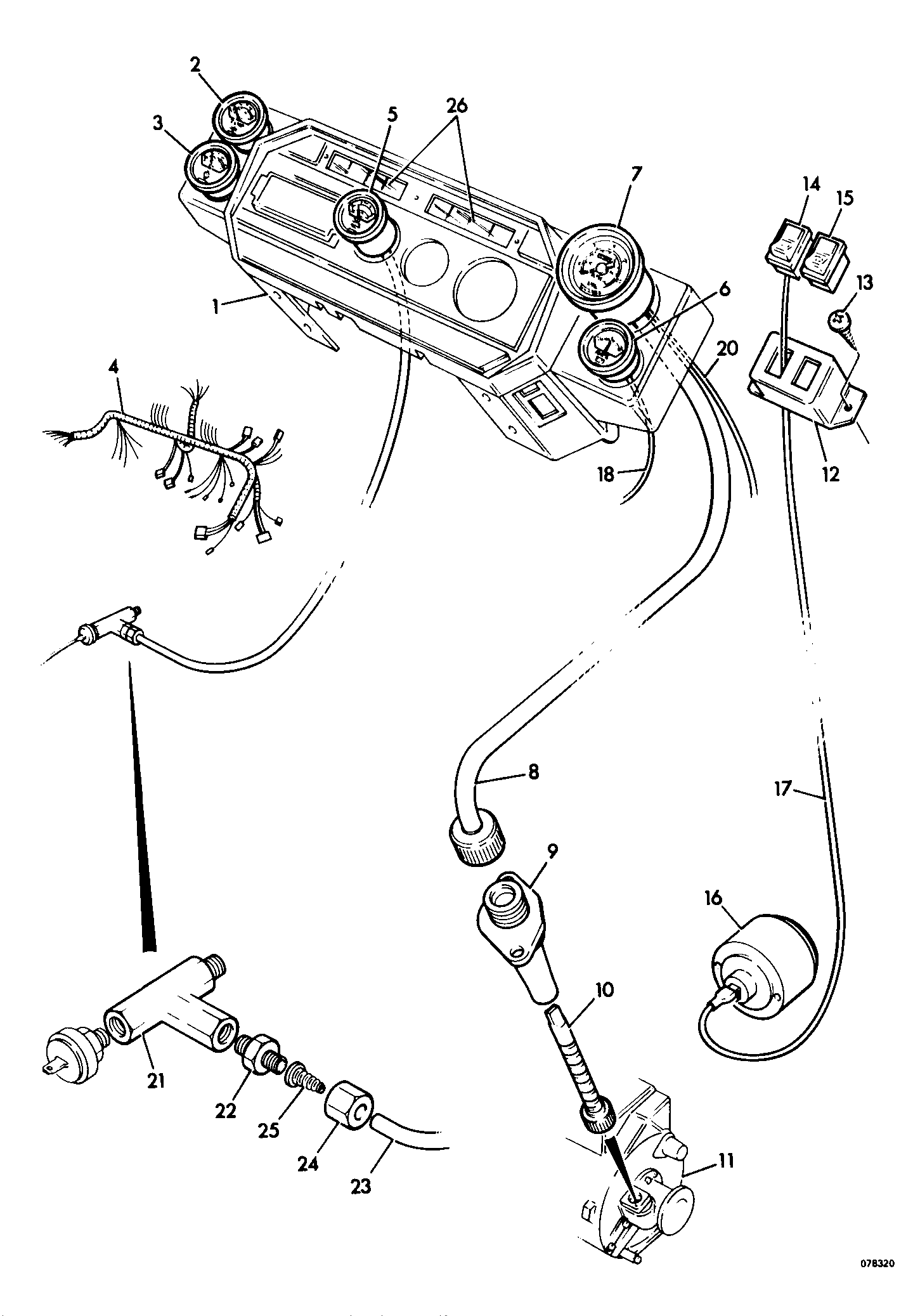Фонарь 700/13700 JCB
