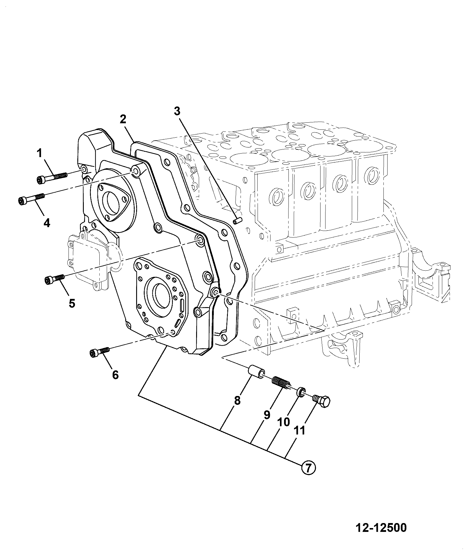 Винт 333/C0417 JCB
