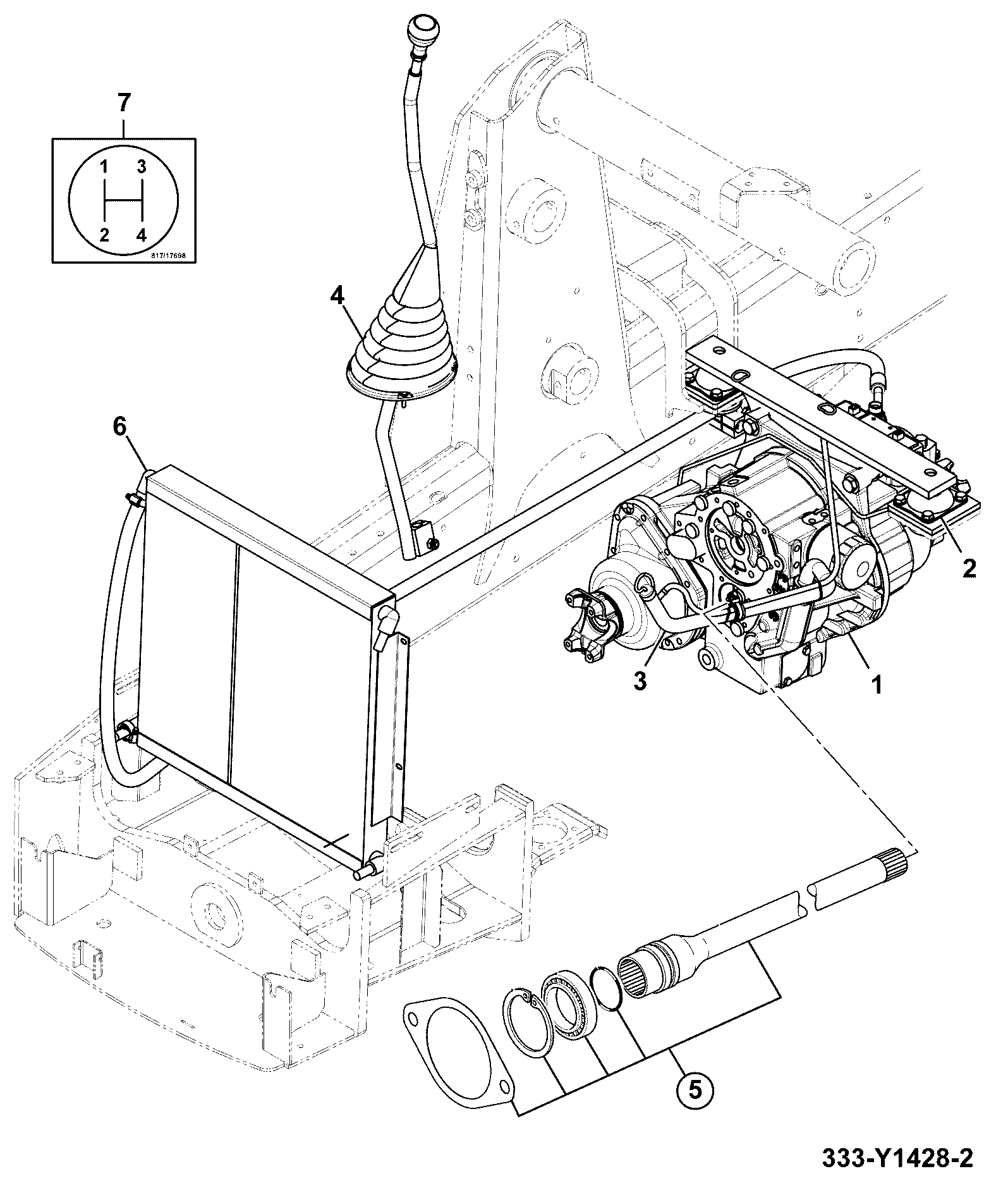 Коробка передач 441/00940 JCB
