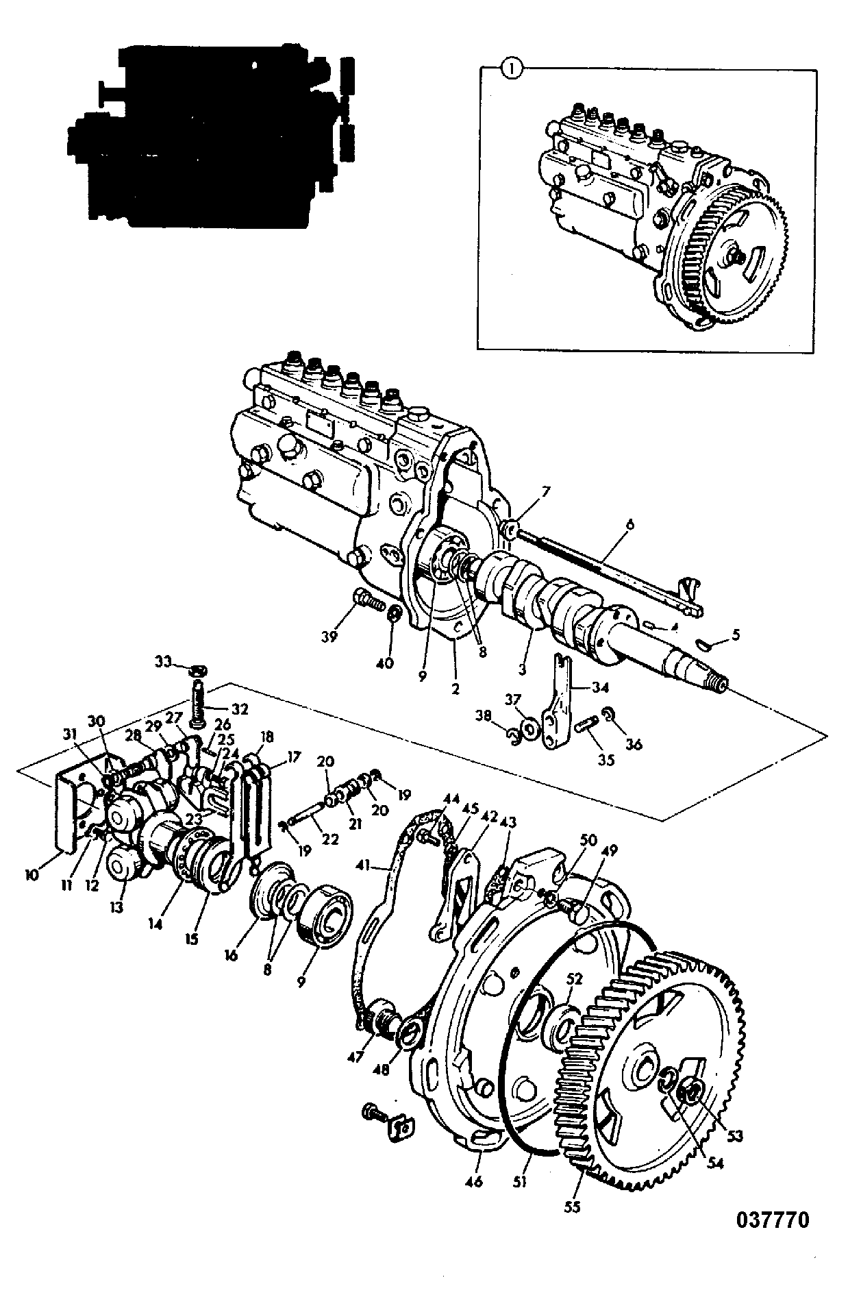 Насос 17/200100 JCB