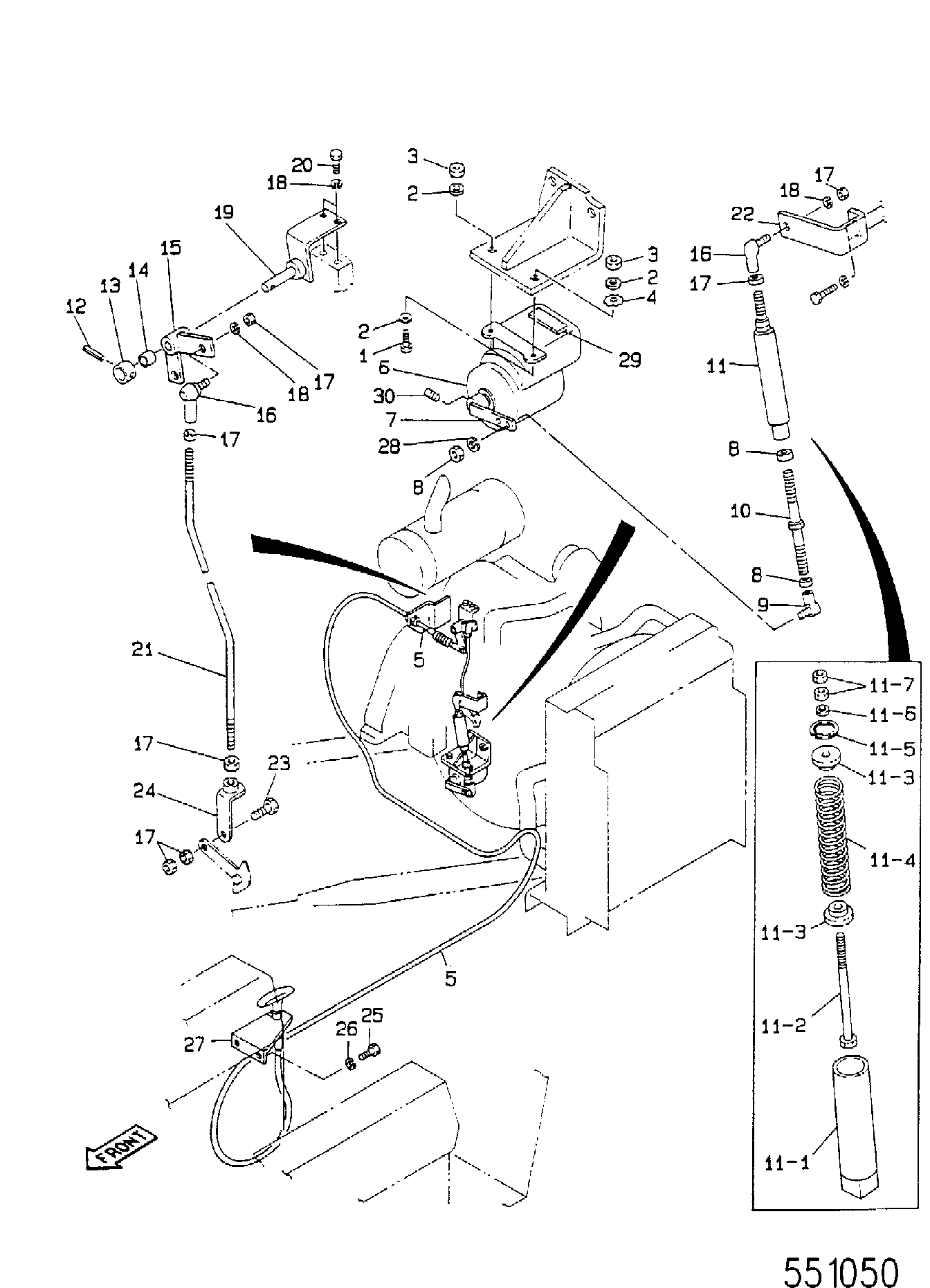 Тяга KNH0337 JCB