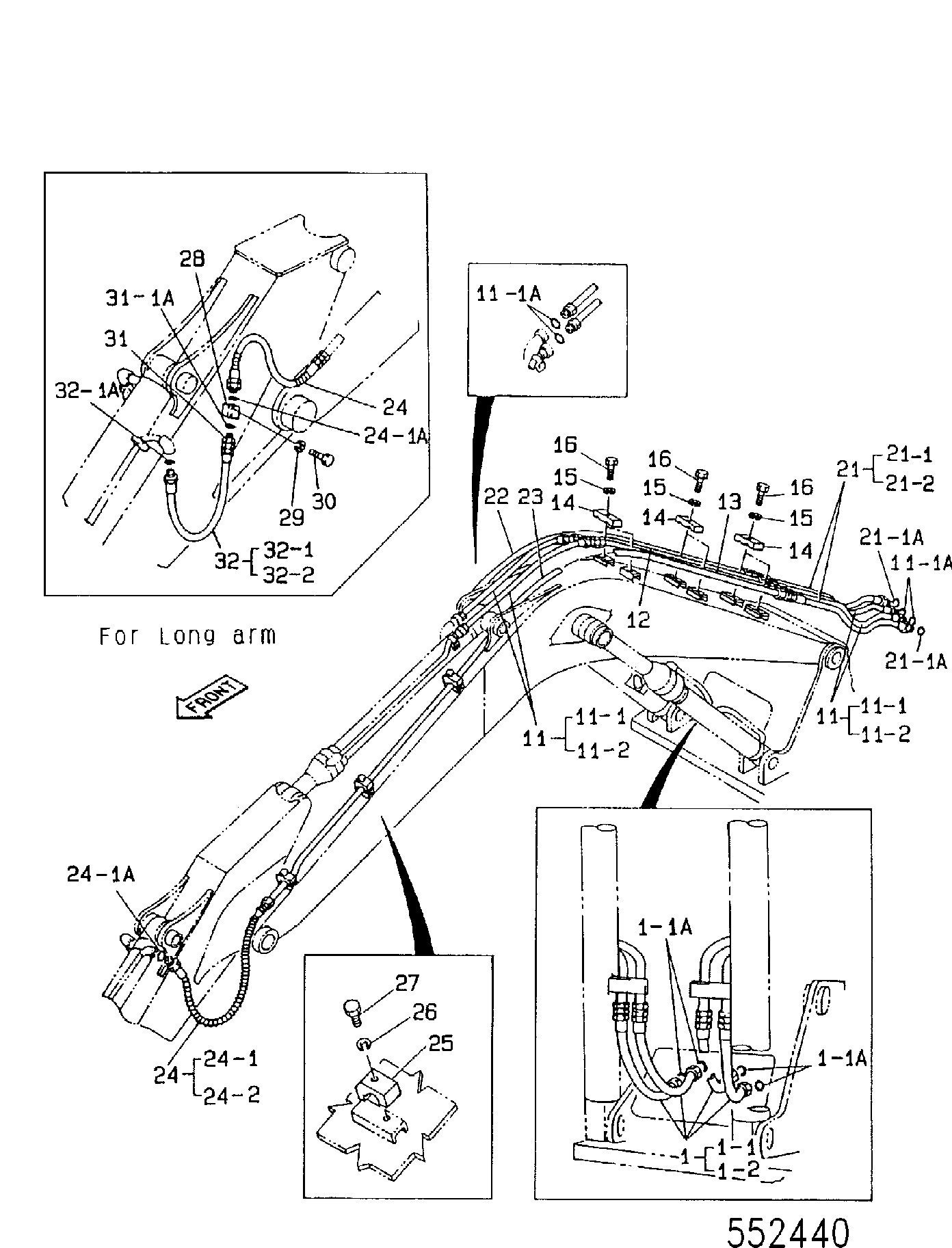 Шланг KBV0641 JCB