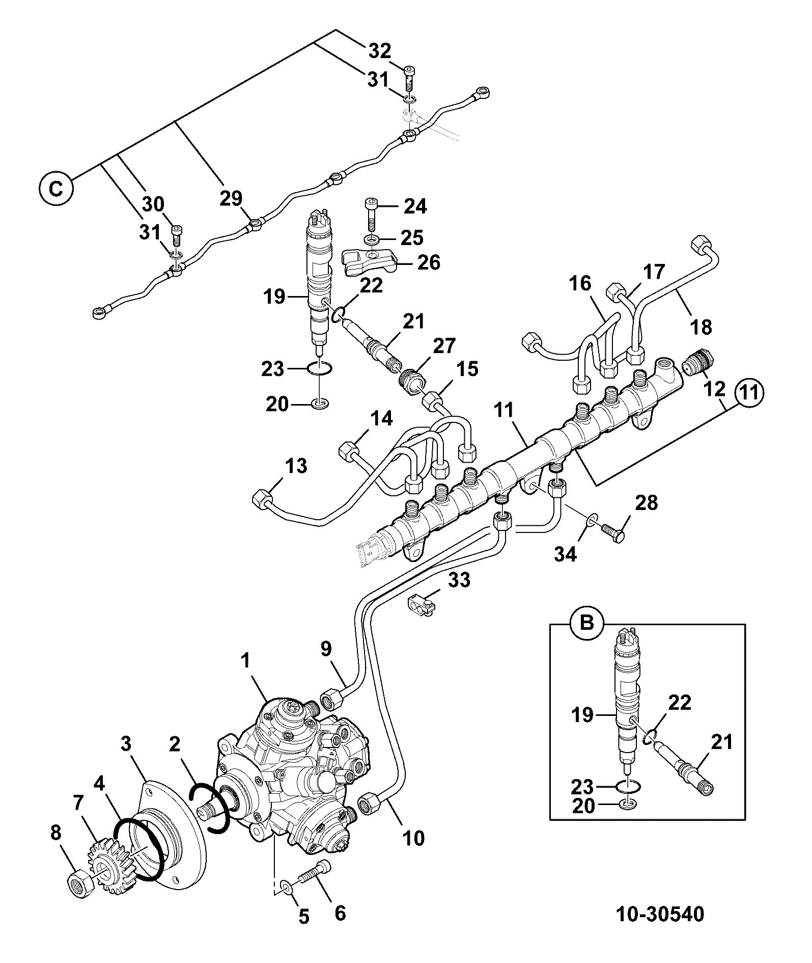 Кольцо уплотнительное 332/L9397 JCB