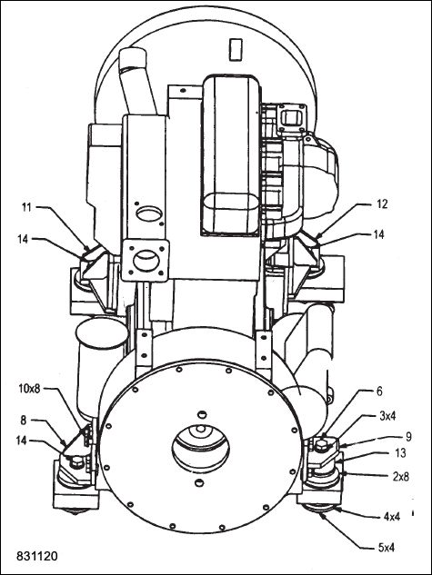 Распорка 229/00779 JCB