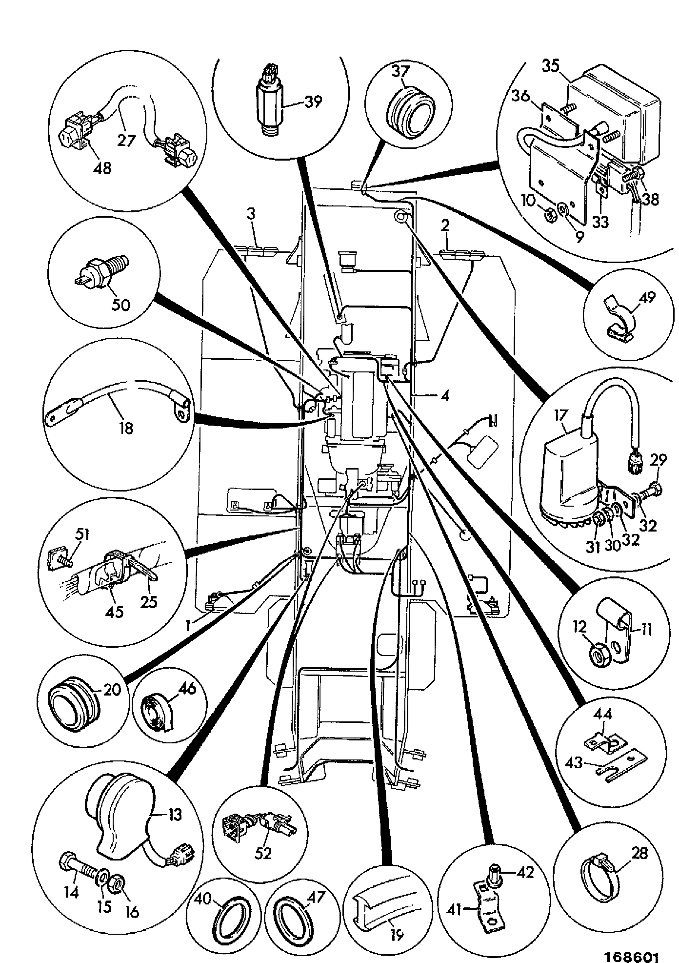 Жгут проводов 719/60700 JCB