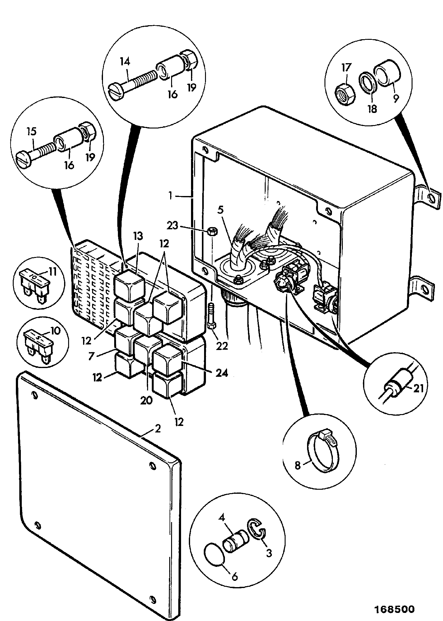 Жгут проводов 719/34800 JCB