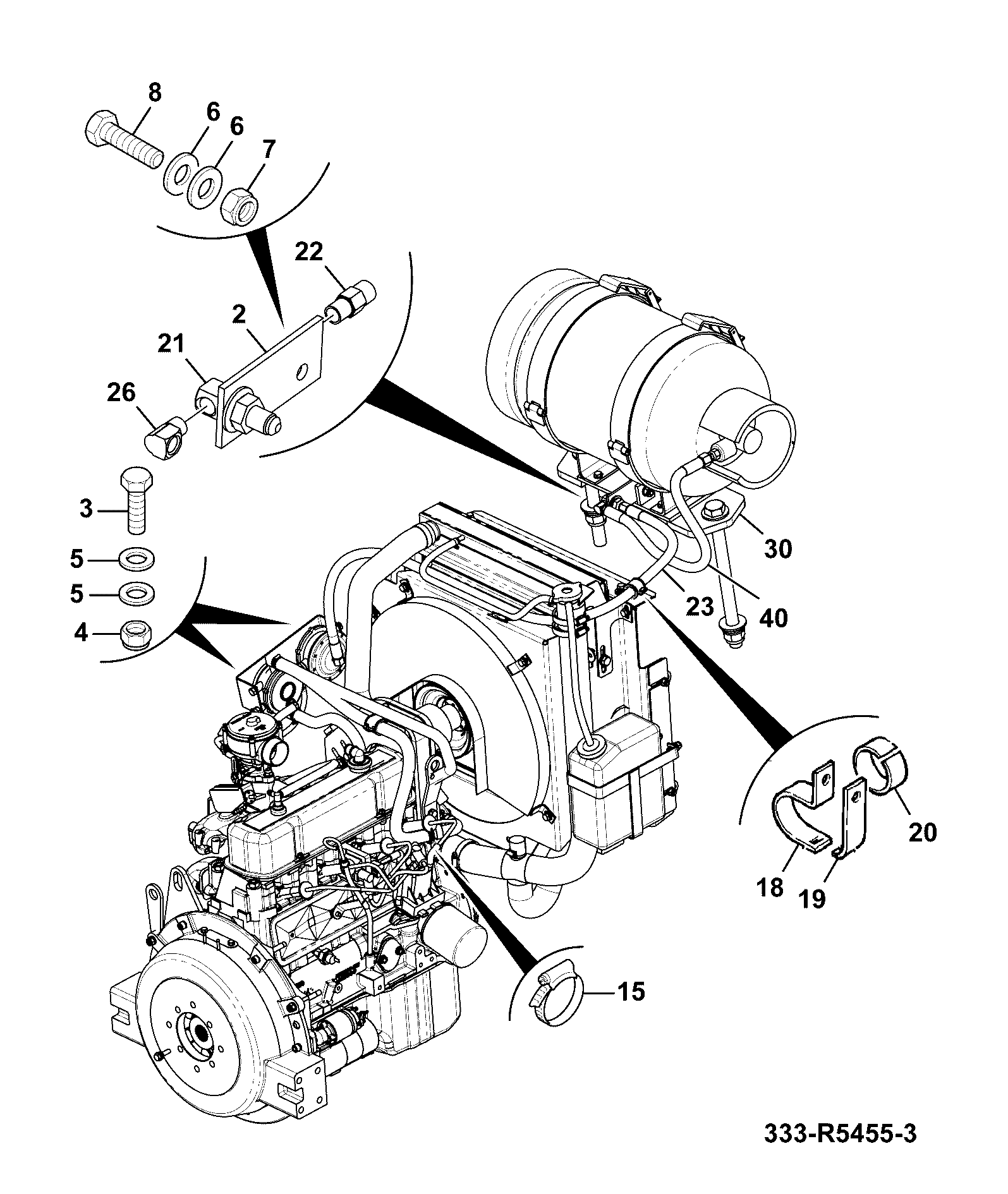 Опора 295/21074 JCB