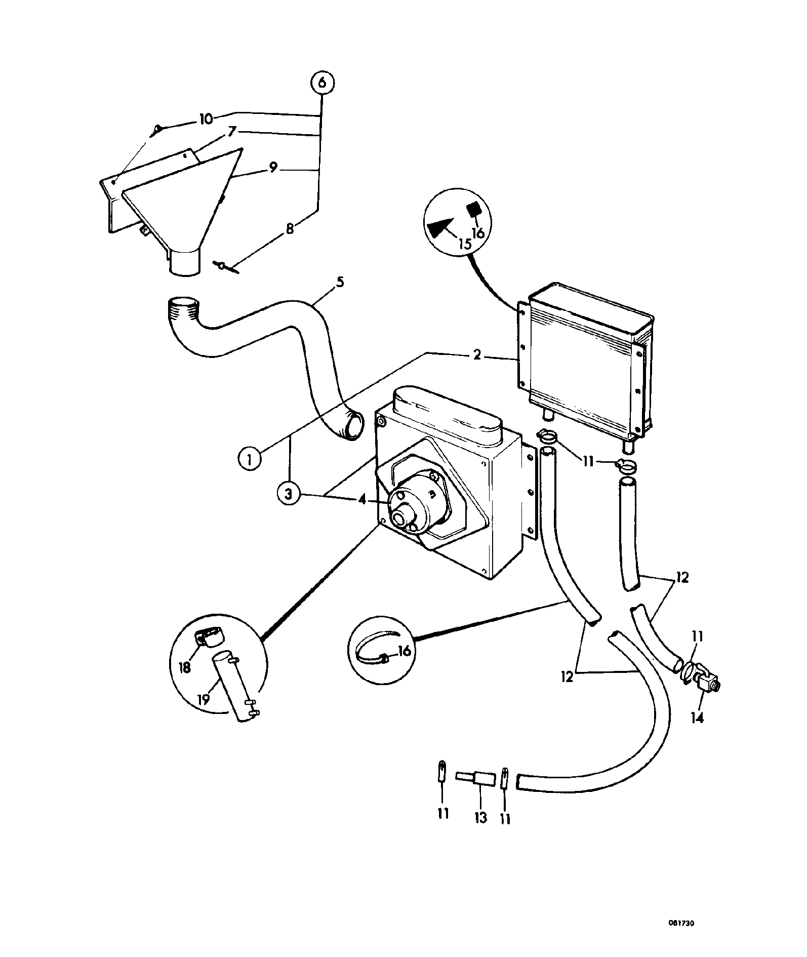 Отопитель 153/15400 JCB