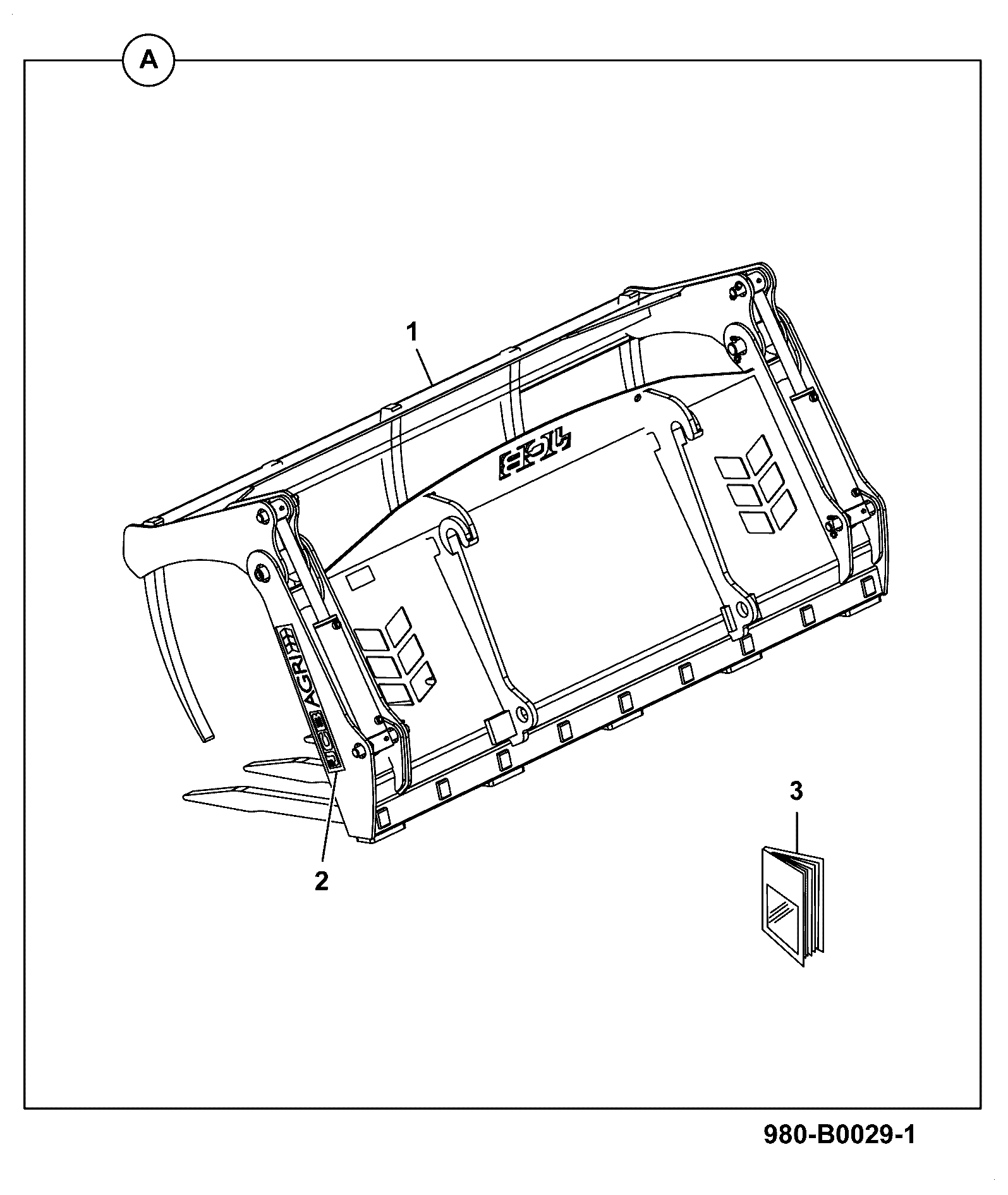 Сборка 980/B0029 JCB