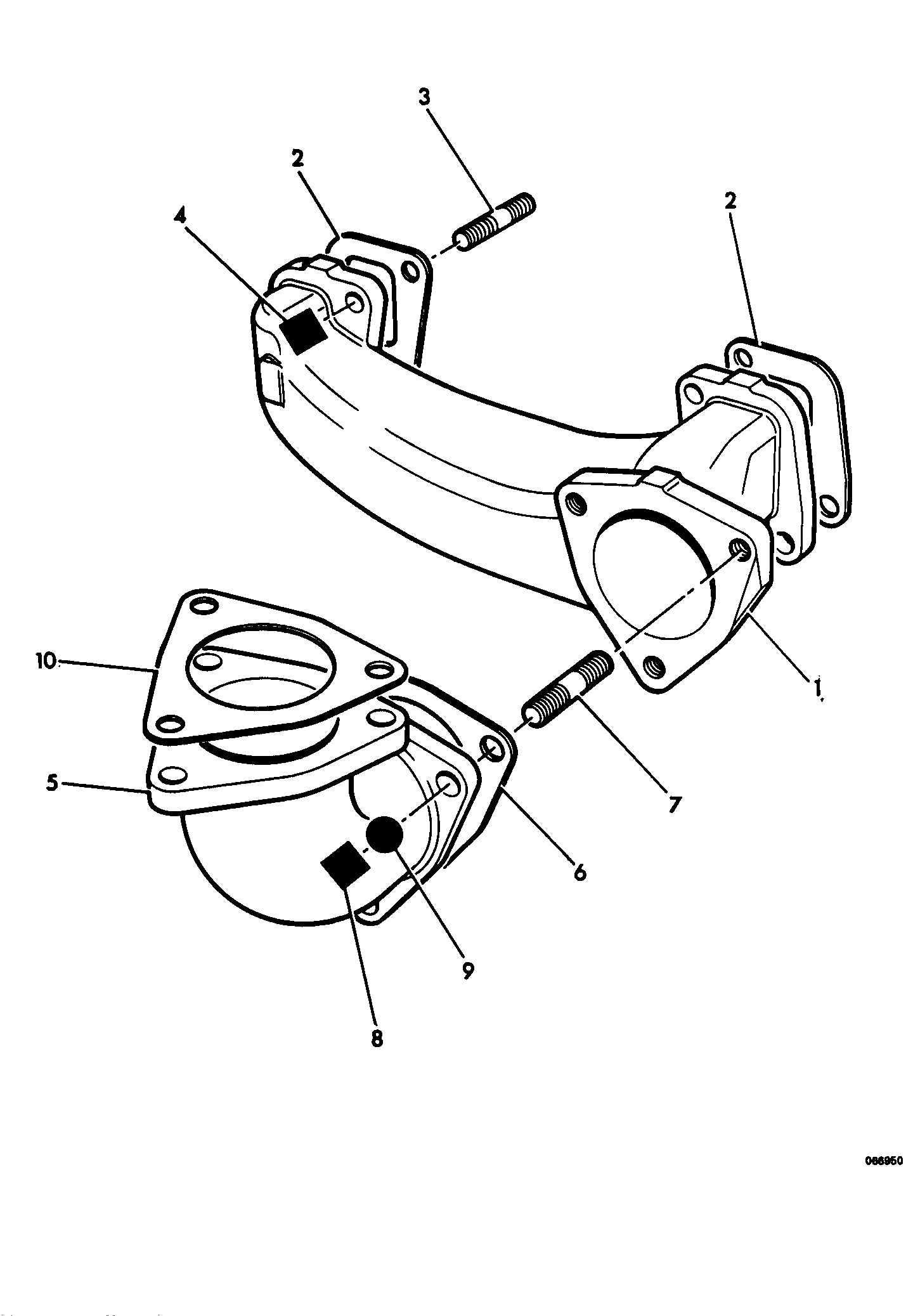 гайка 02/100051 JCB