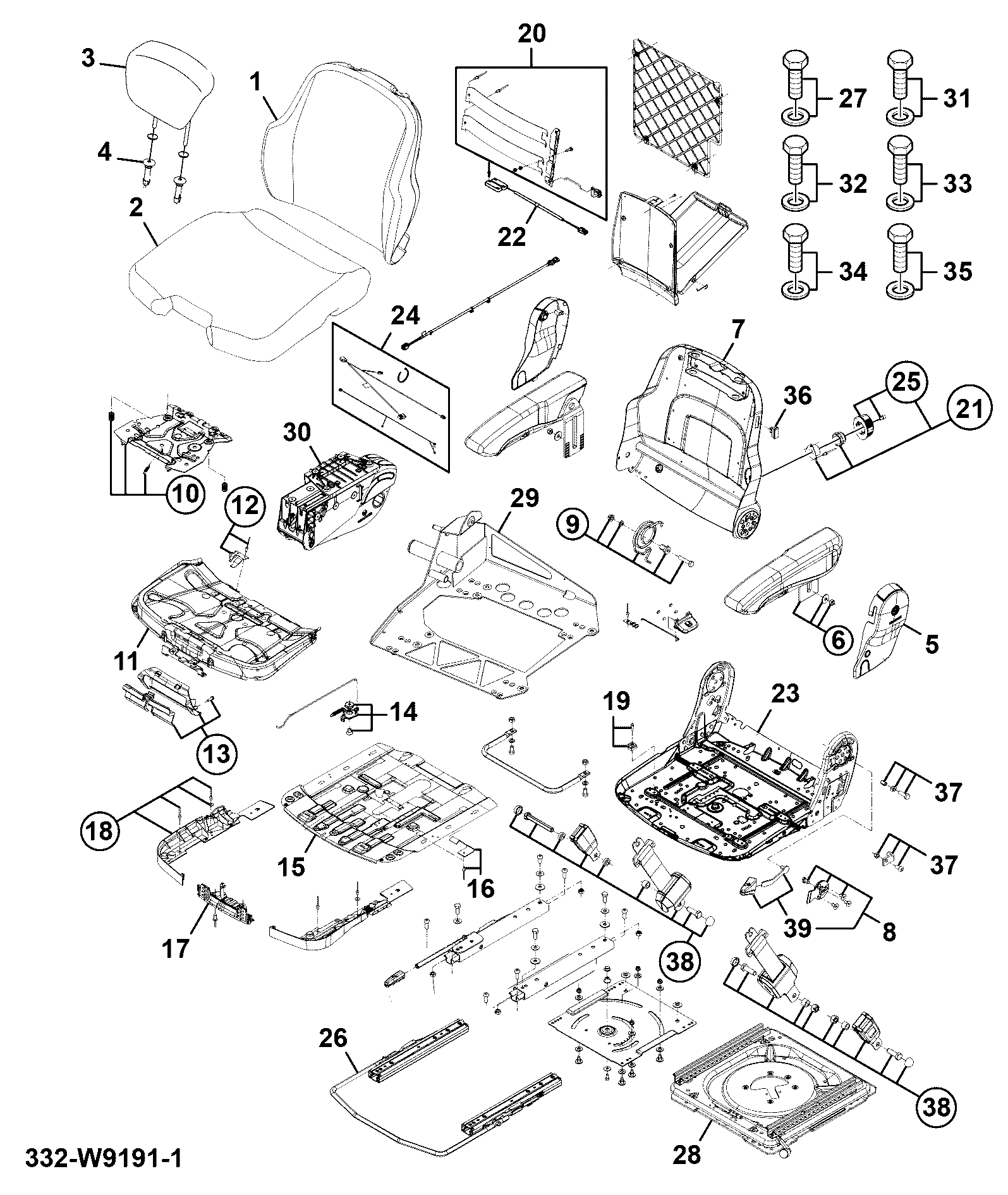 Жгут проводов 333/D9280 JCB