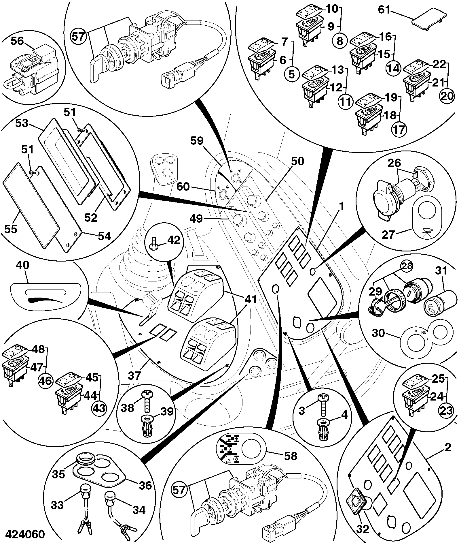 поддон 331/32079 JCB