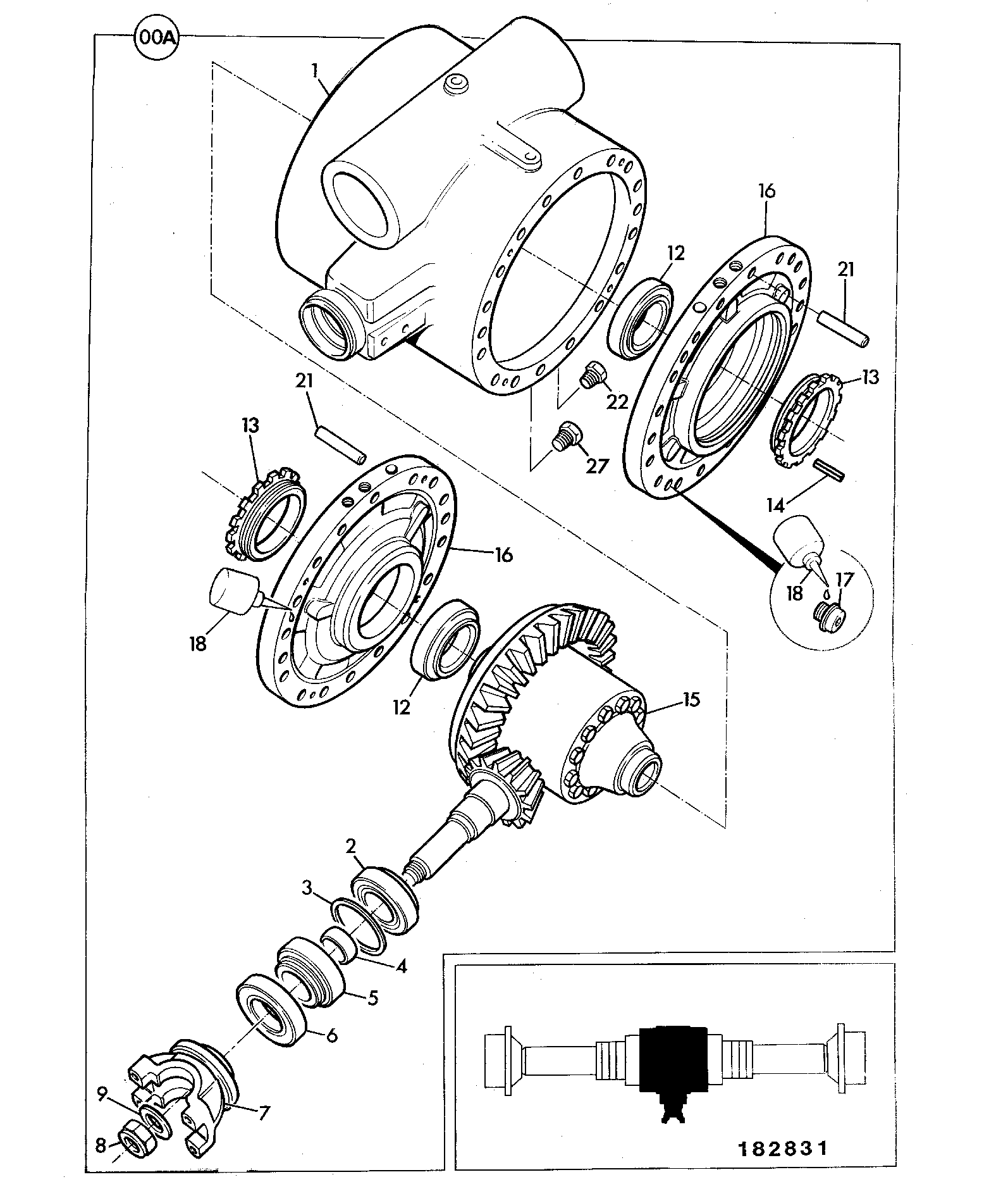 Кожух 453/07201 JCB