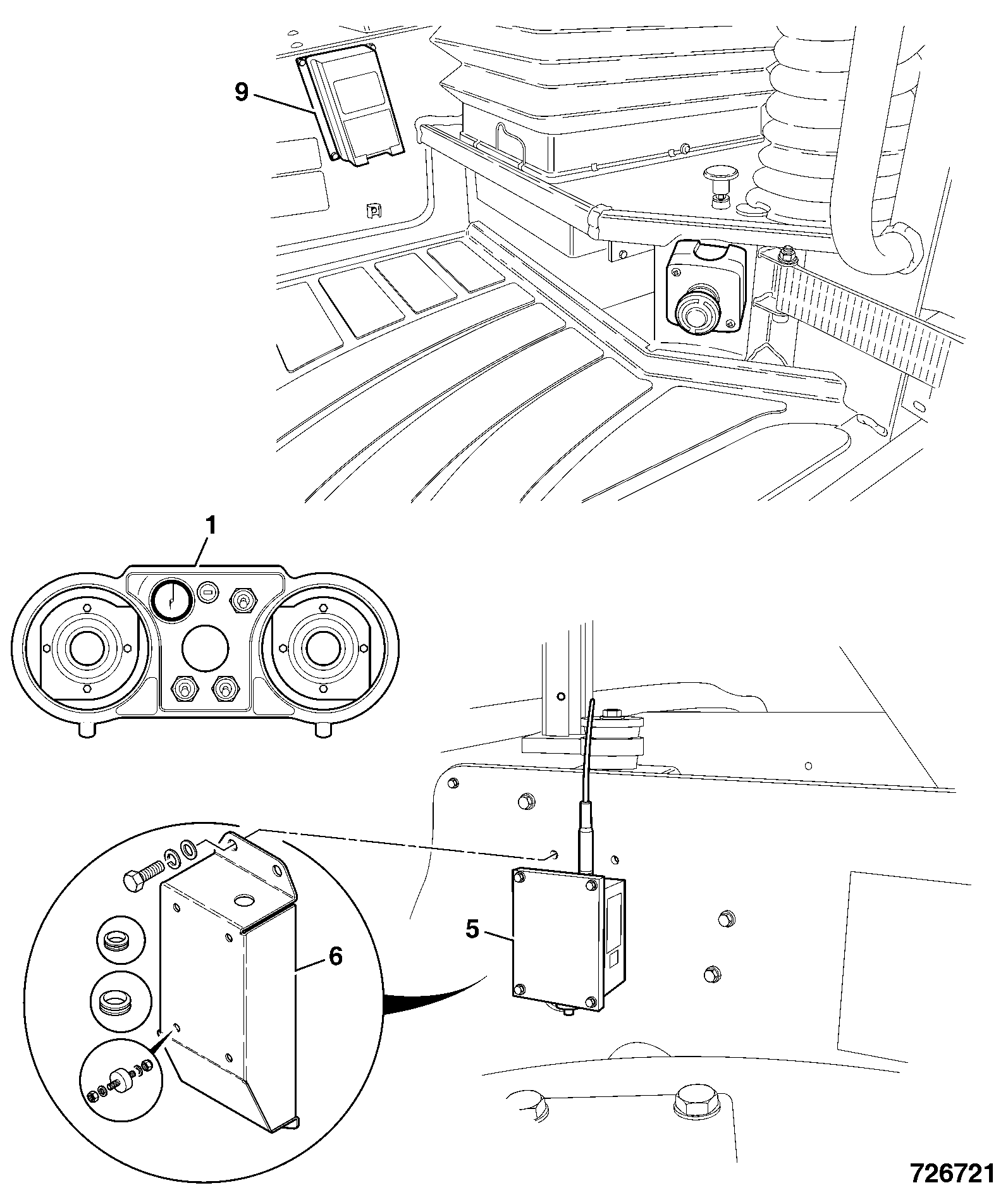 Комплект 983/11044 JCB