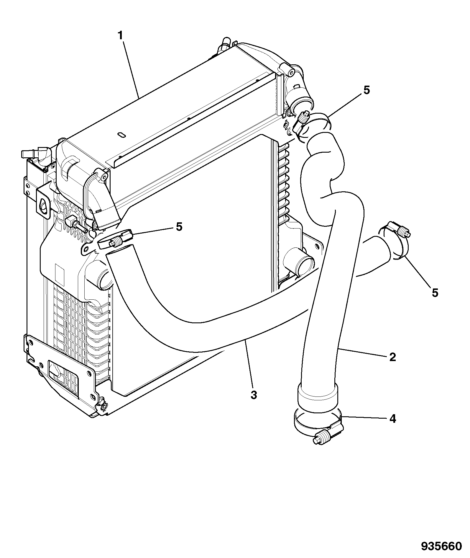 шланг 332/C0149 JCB