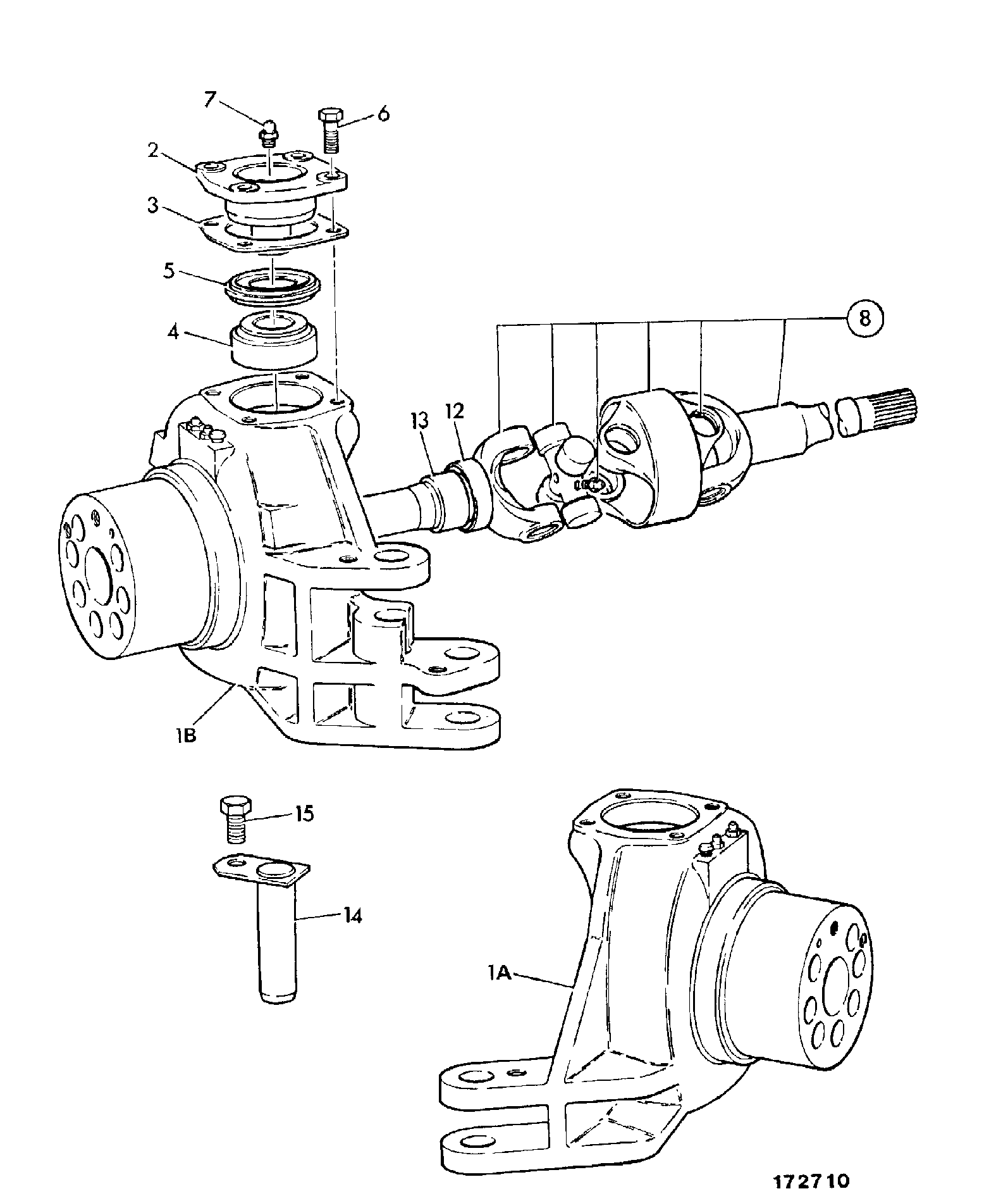 Комплект 998/10349 JCB