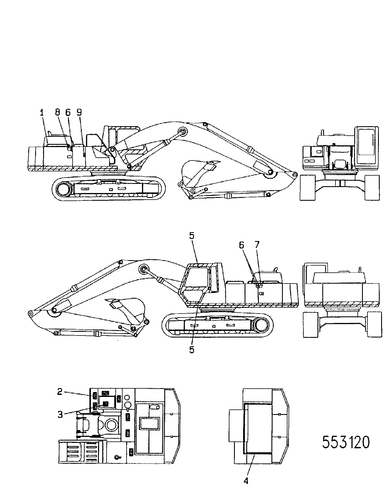Датчик KHP0195 JCB