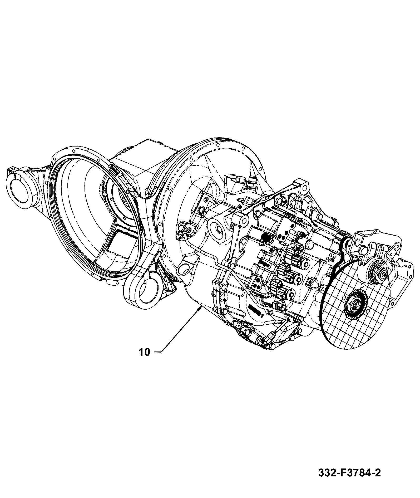 Трансмиссия 455/M3041 JCB