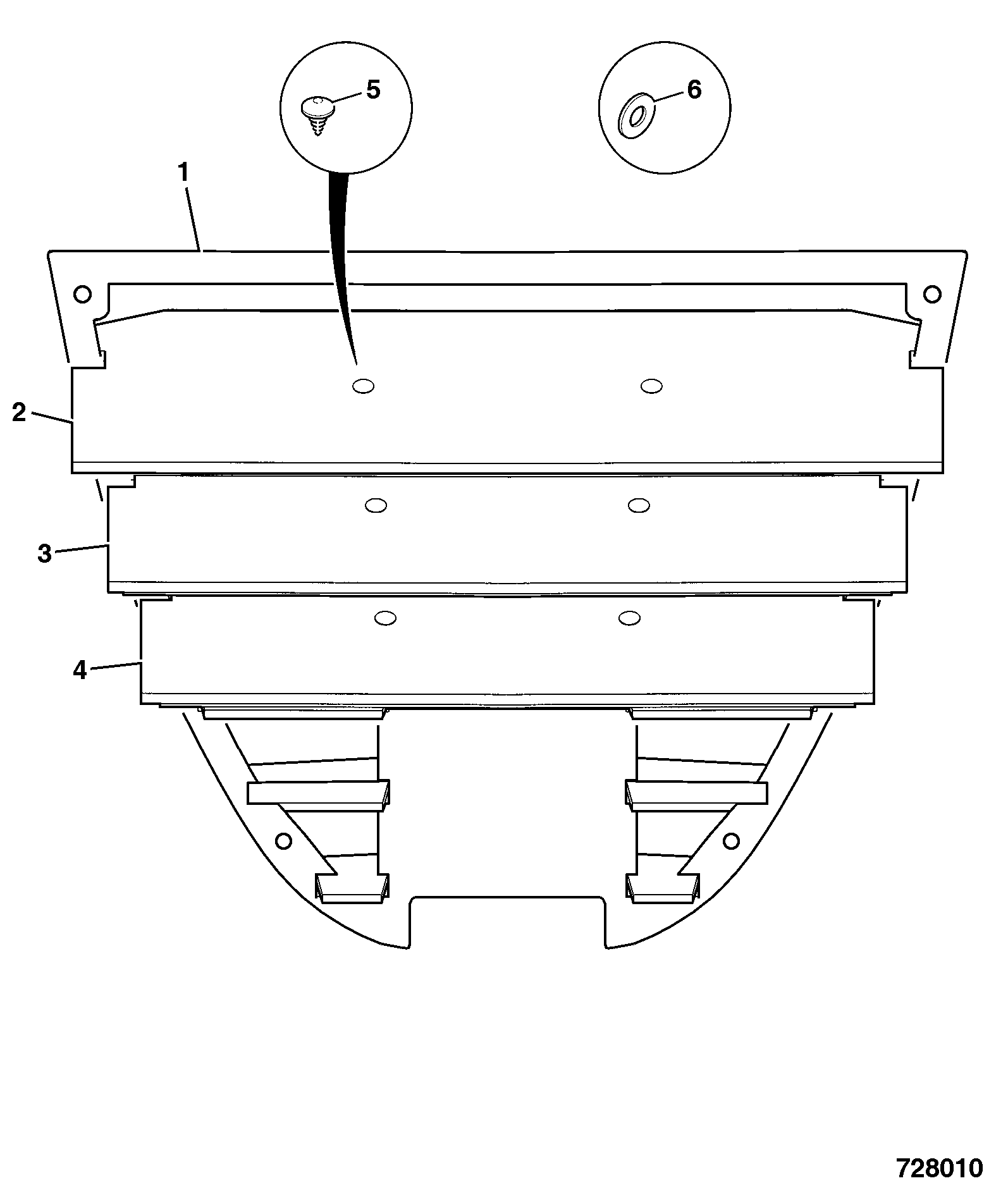 панель 331/45499 JCB