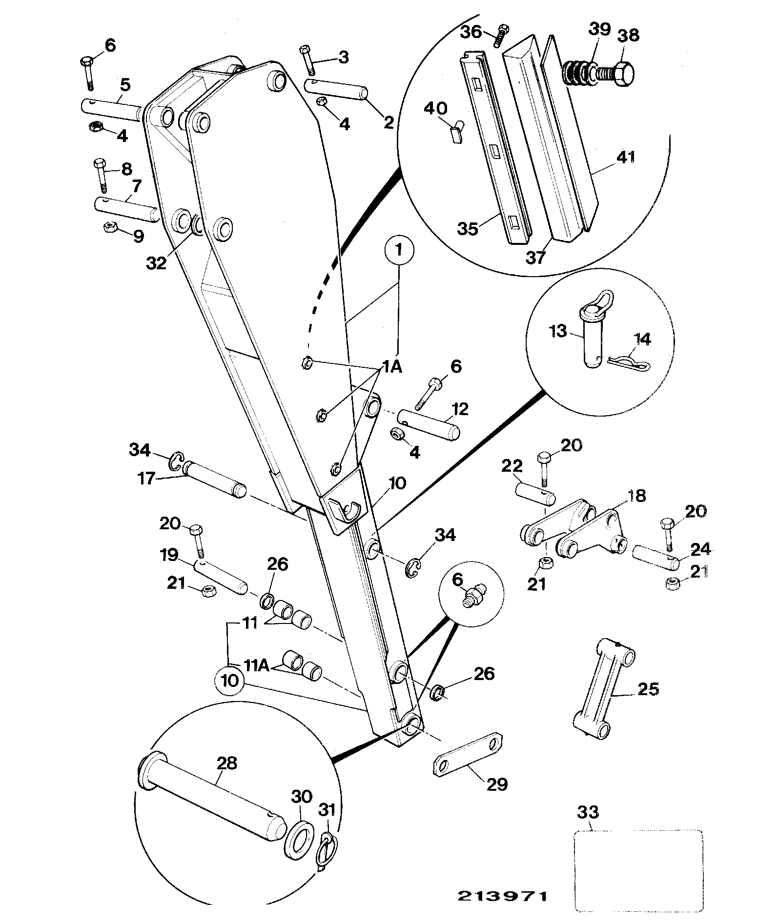 накладка 123/03214 JCB