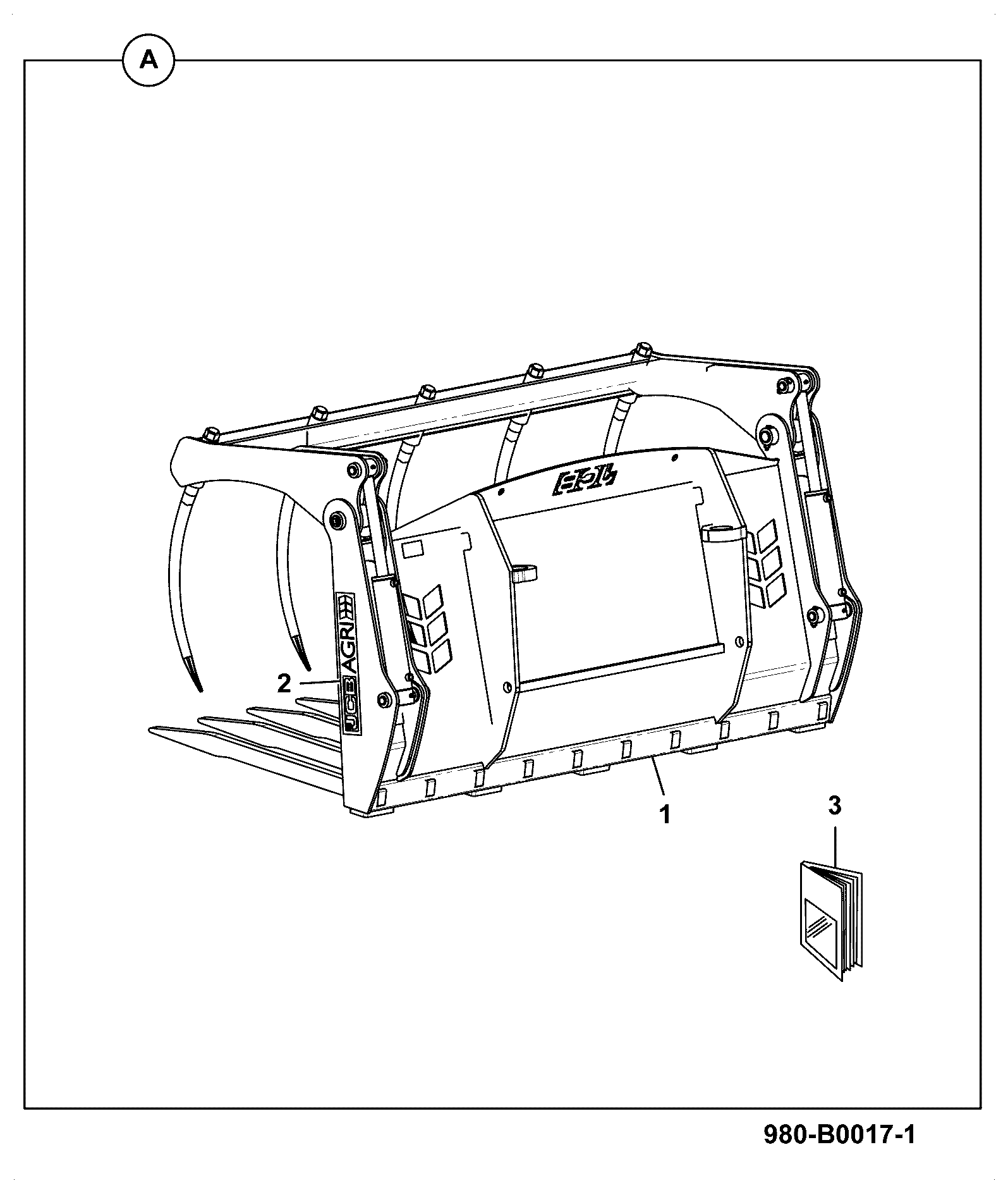 Сборка 980/B0017 JCB