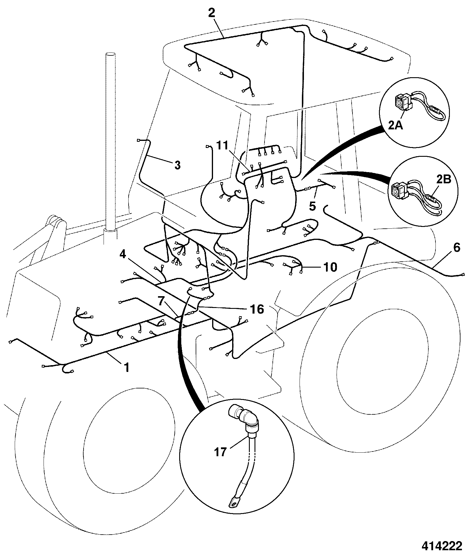 Стяжка 718/20058 JCB