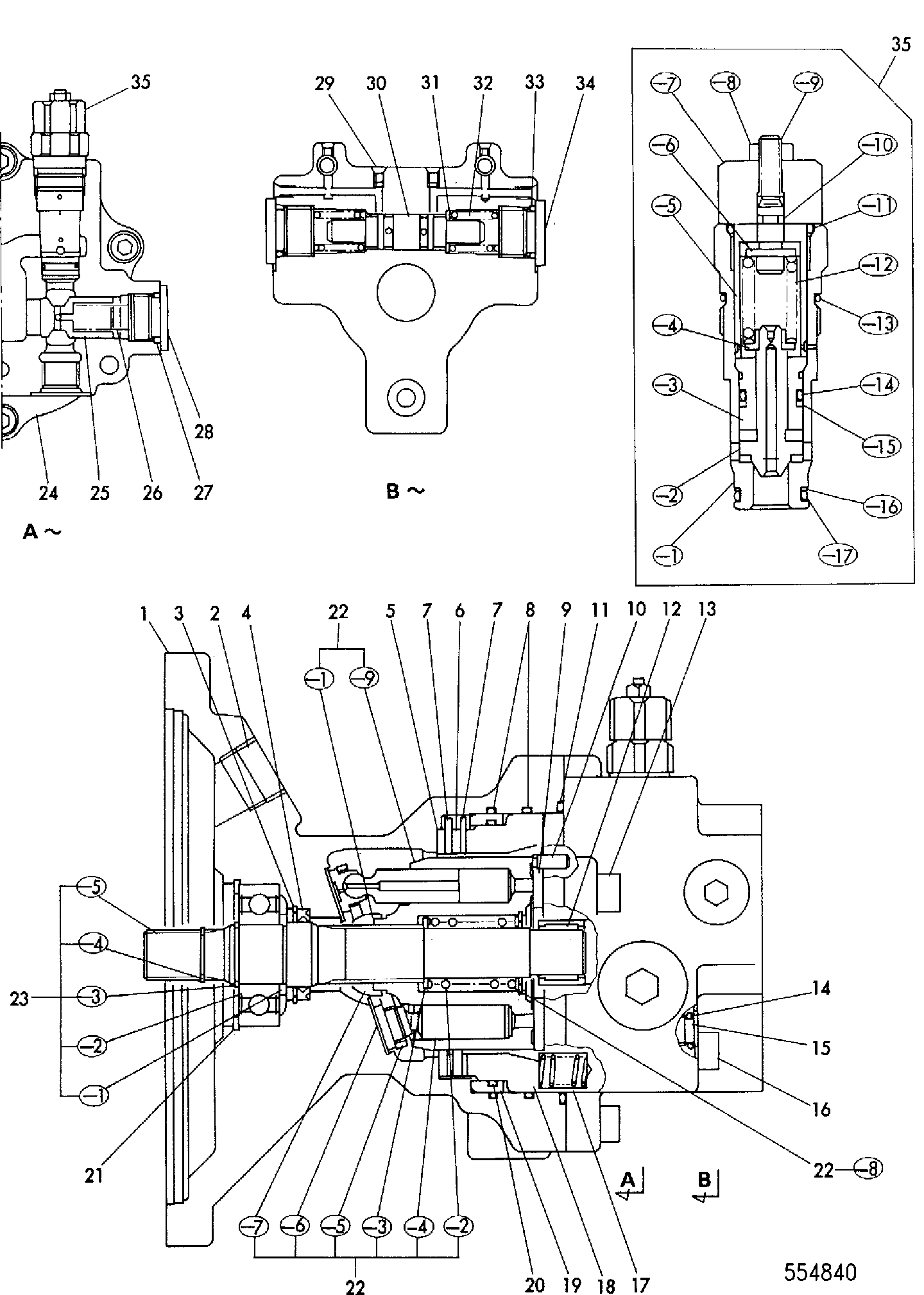 Мотор KAC0145 JCB