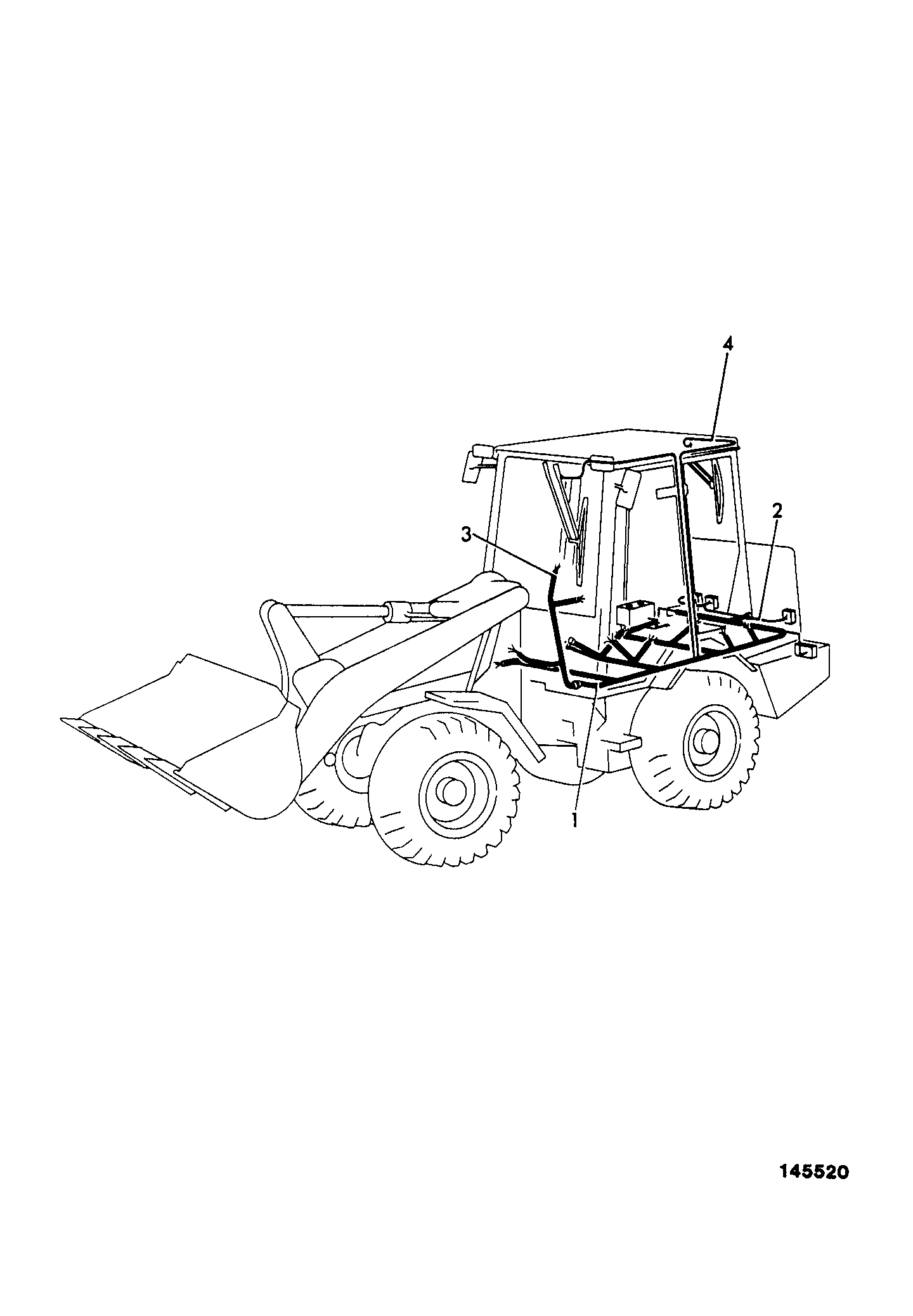 Жгут проводов 719/48200 JCB