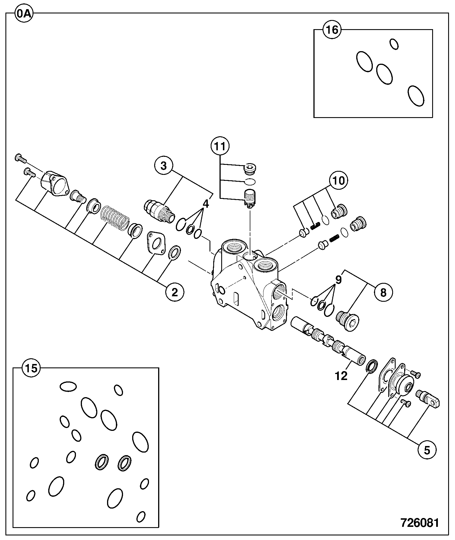 Клапан 25/222437 JCB